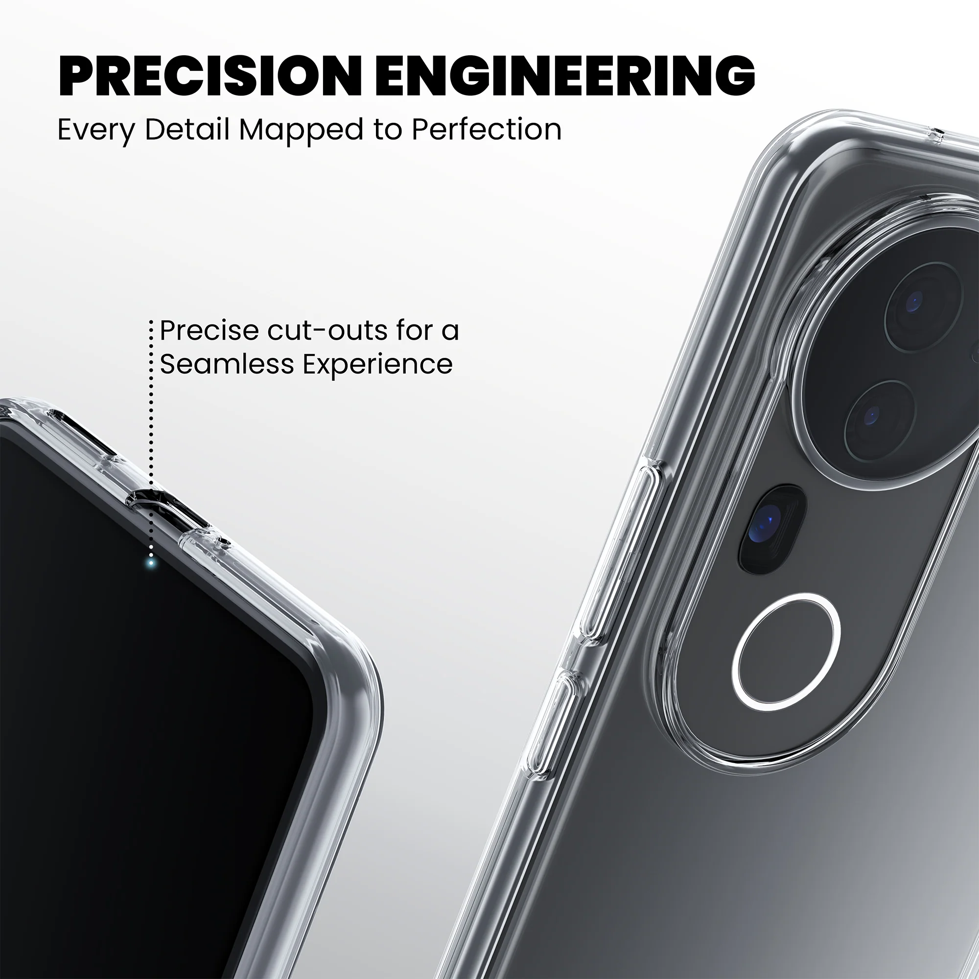 Anti-Yellow Clear Case - Vivo V40e 5G - Image 8