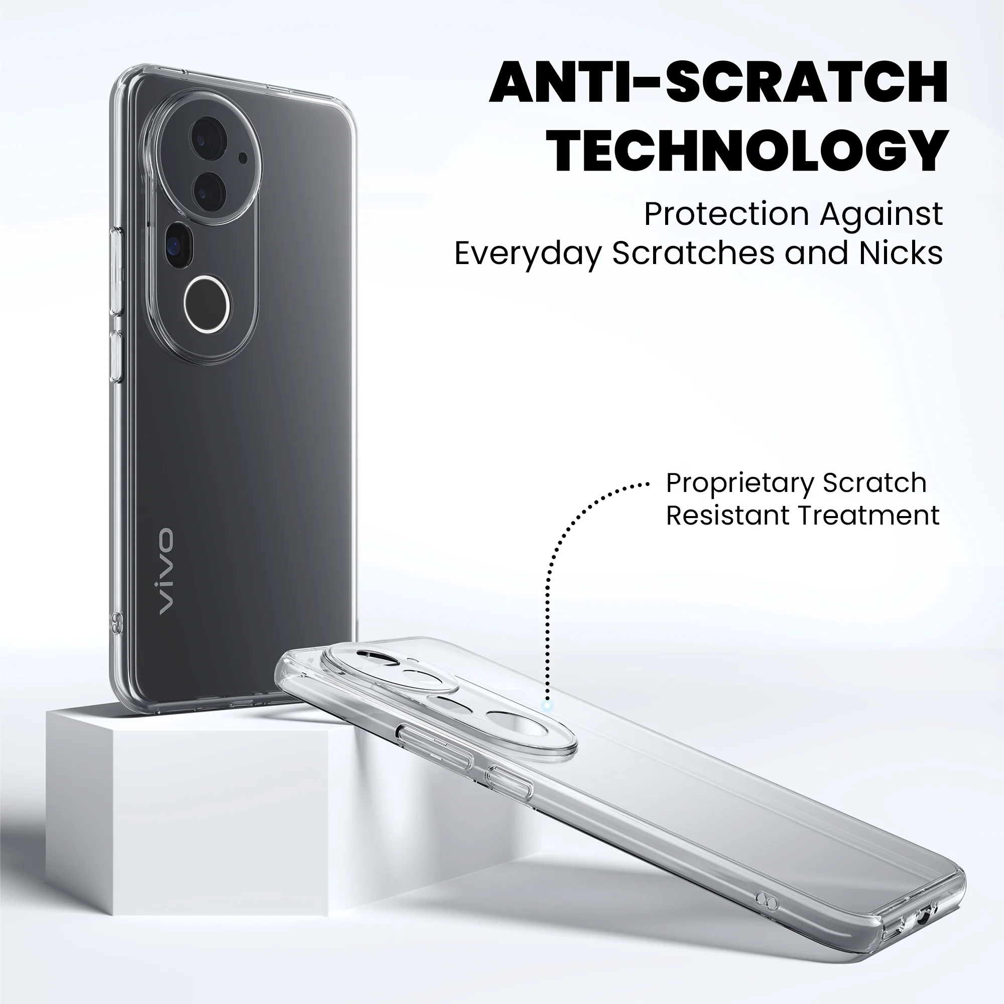 Anti-Yellow Clear Case - Vivo V50 - Image 7