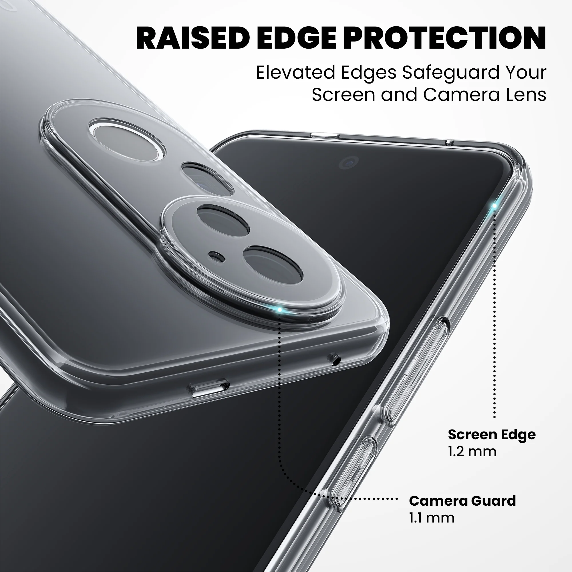 Anti-Yellow Clear Case - Vivo V50e - Image 6
