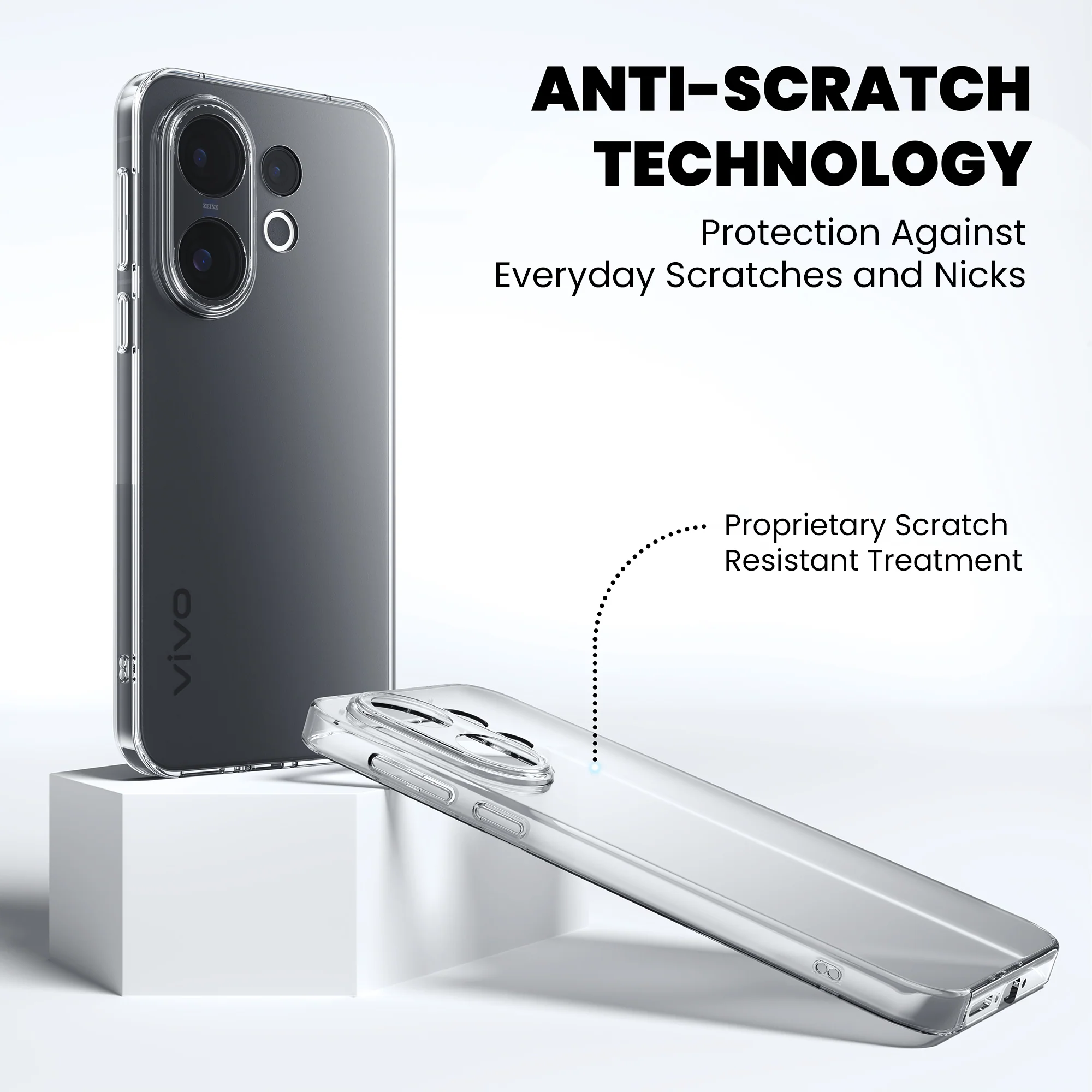 Anti-Yellow Clear Case - Vivo V60 - Image 7