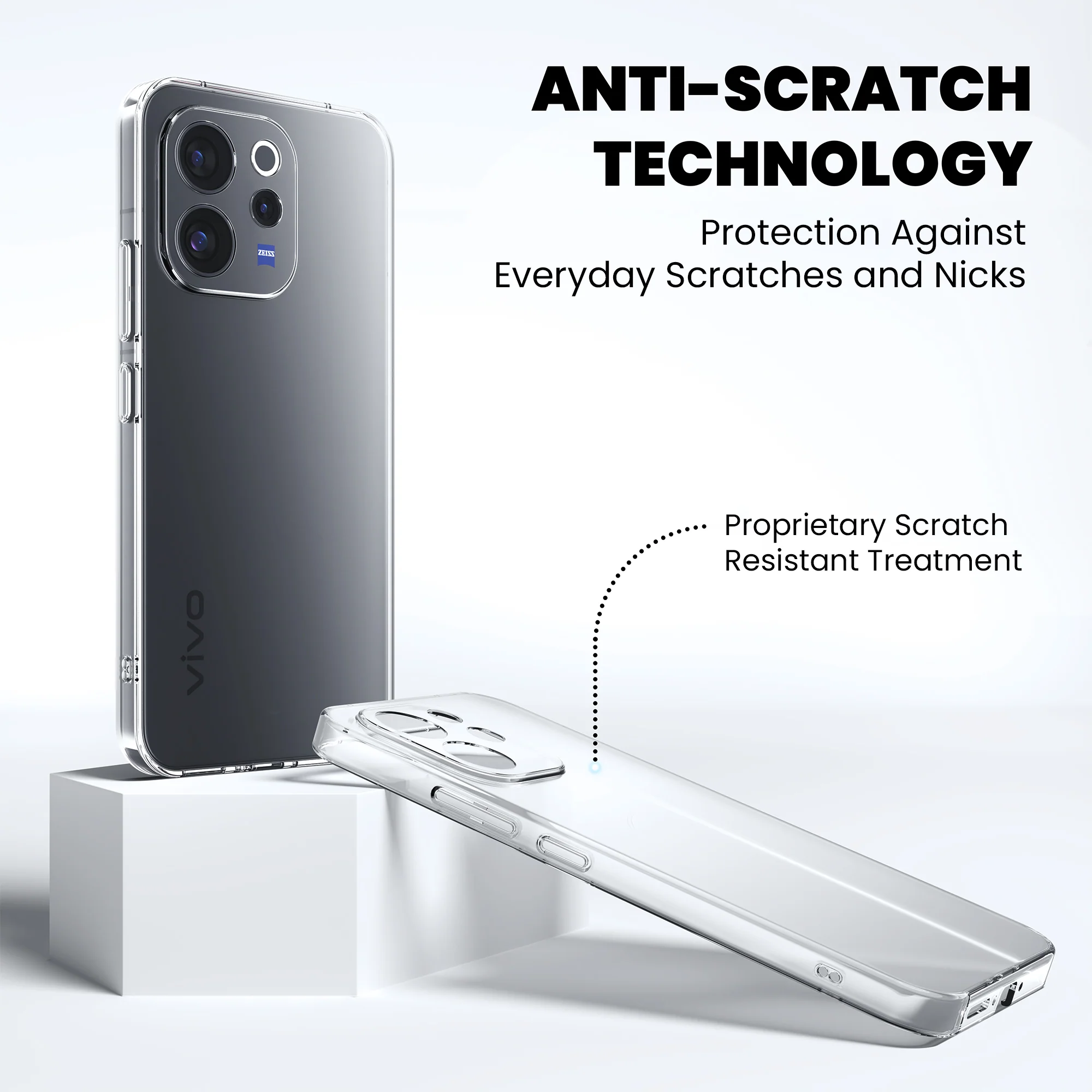 Anti-Yellow Clear Case - Vivo V70 - Image 7