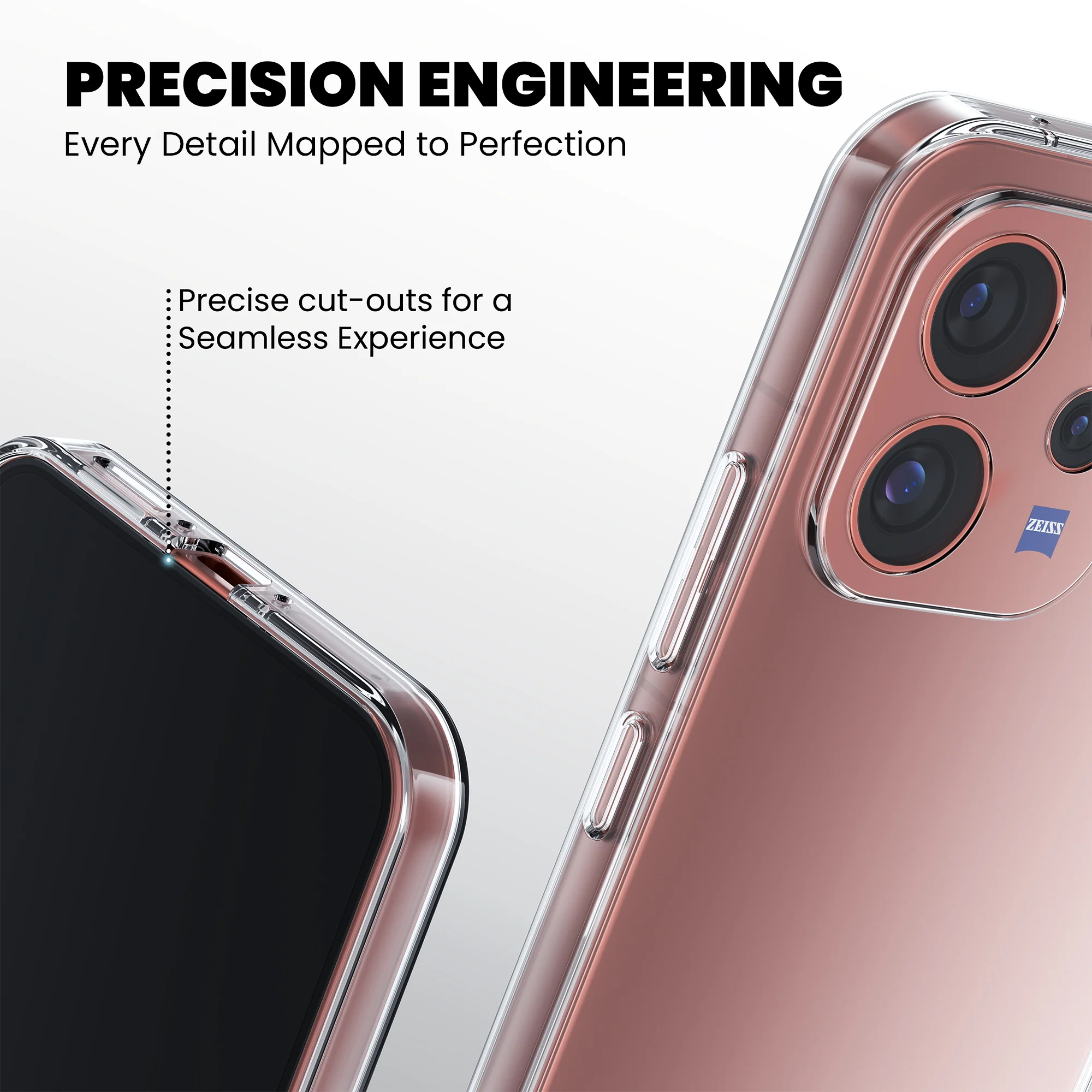Anti-Yellow Clear Case - Vivo V70 Elite - Image 8