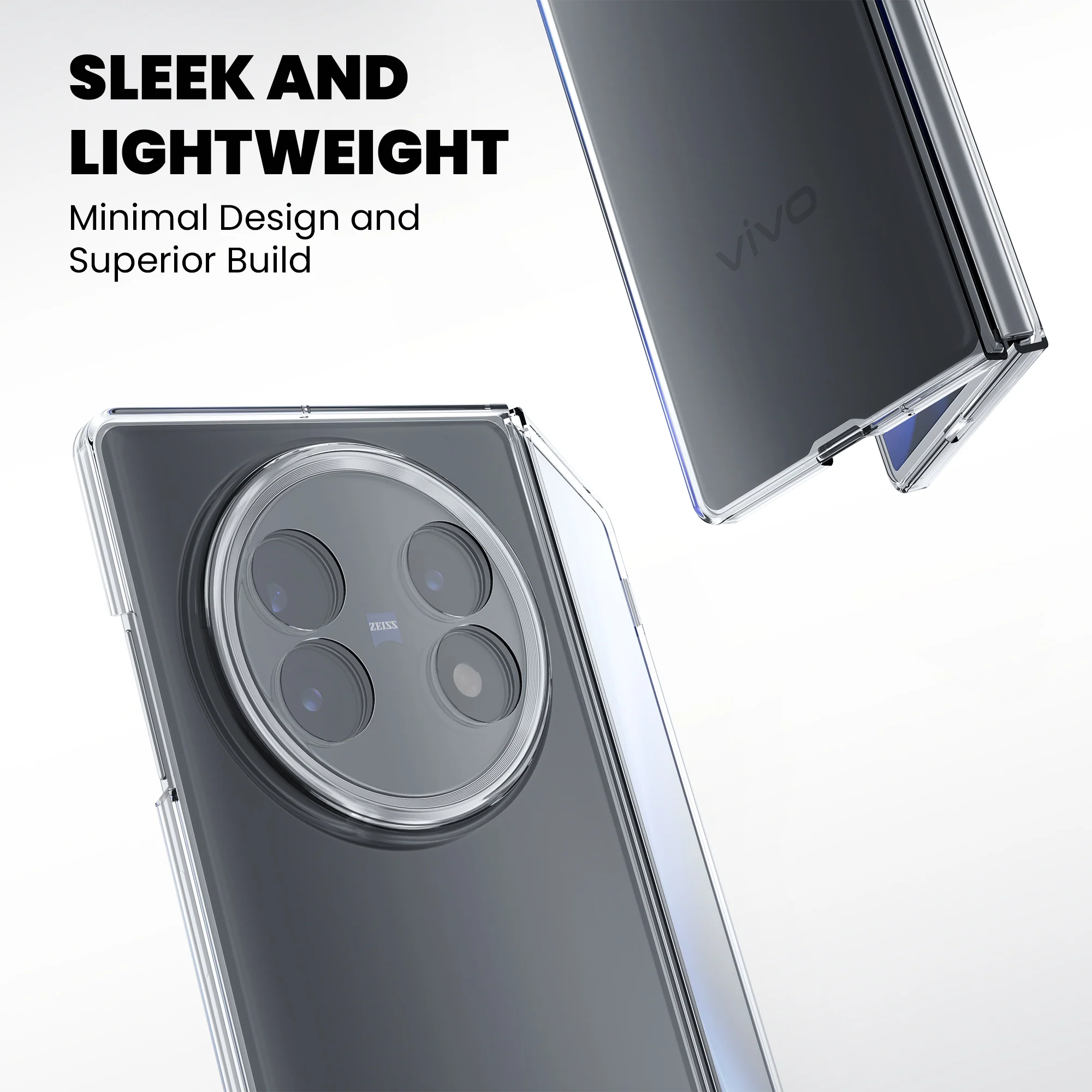 Anti-Yellow Clear Case - Vivo X Fold 3 Pro - Image 2