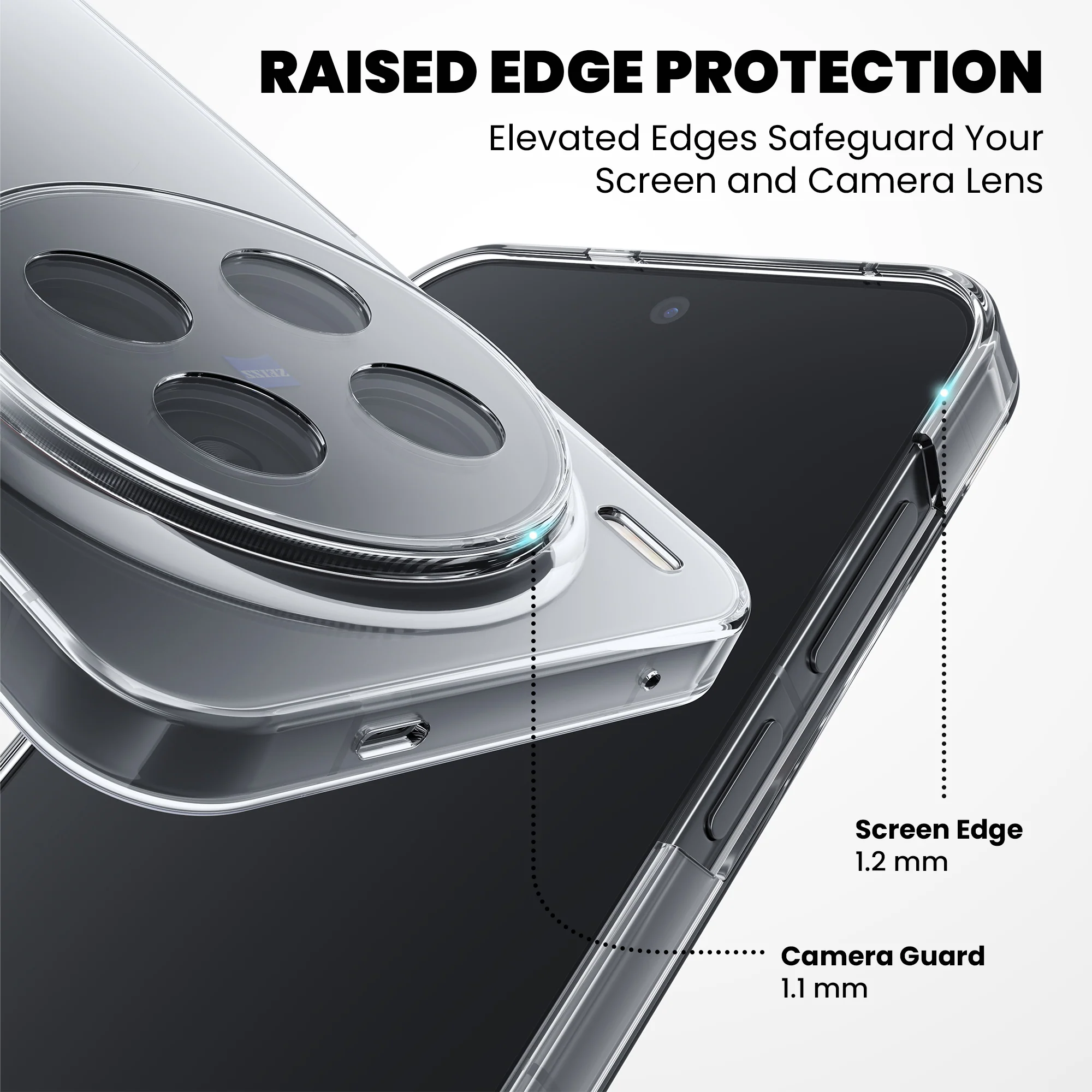 Anti-Yellow Clear Case - Vivo X90 Pro - Image 6