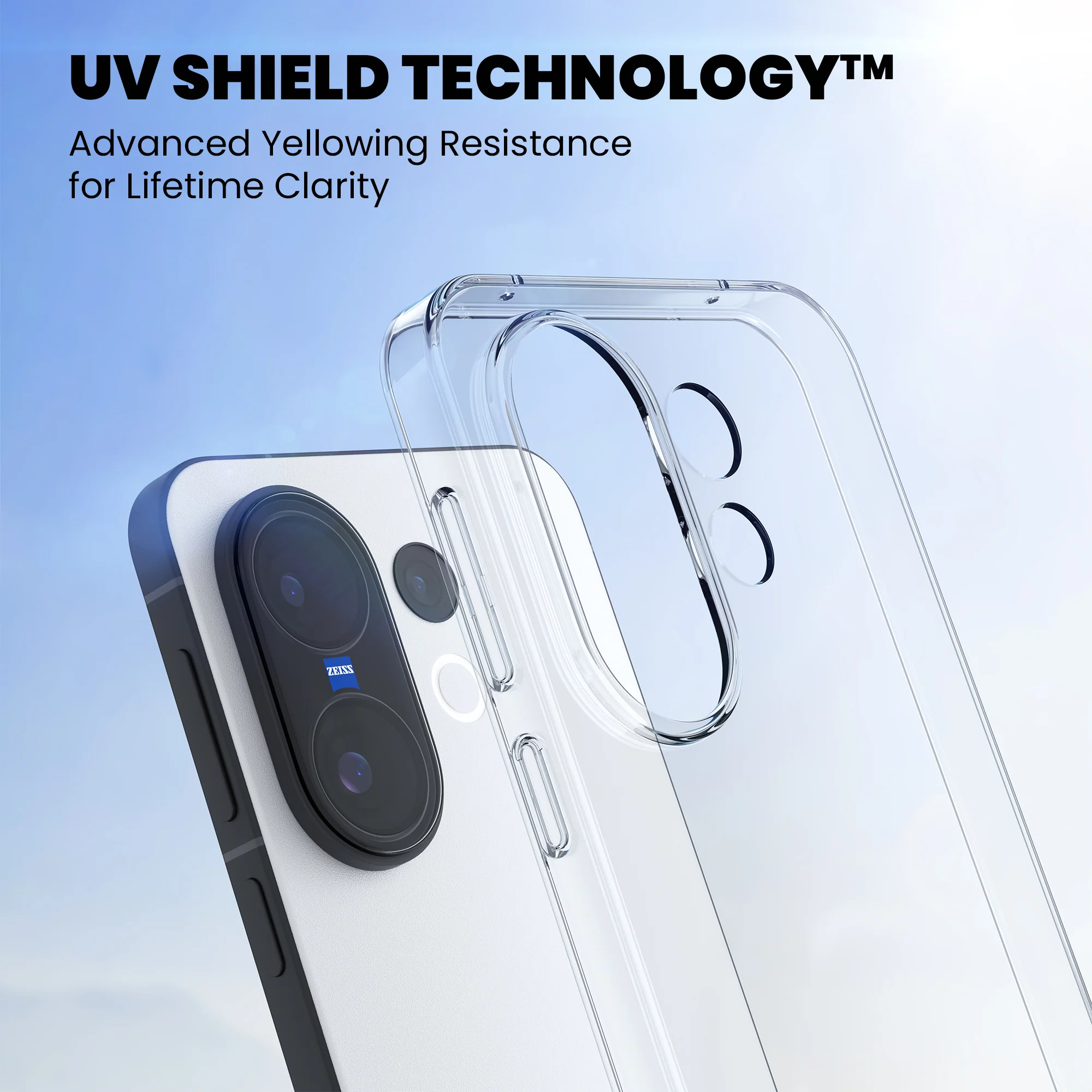 Anti-Yellow Clear Case - Vivo Y18 - Image 3