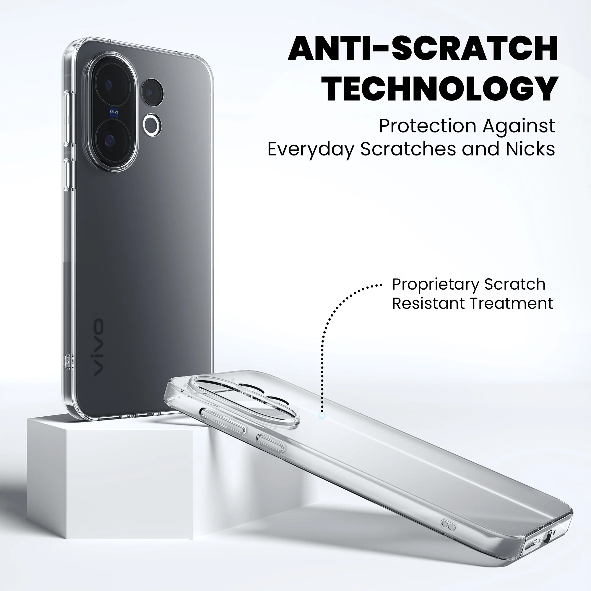 Anti-Yellow Clear Case - Vivo Y18t - Image 7