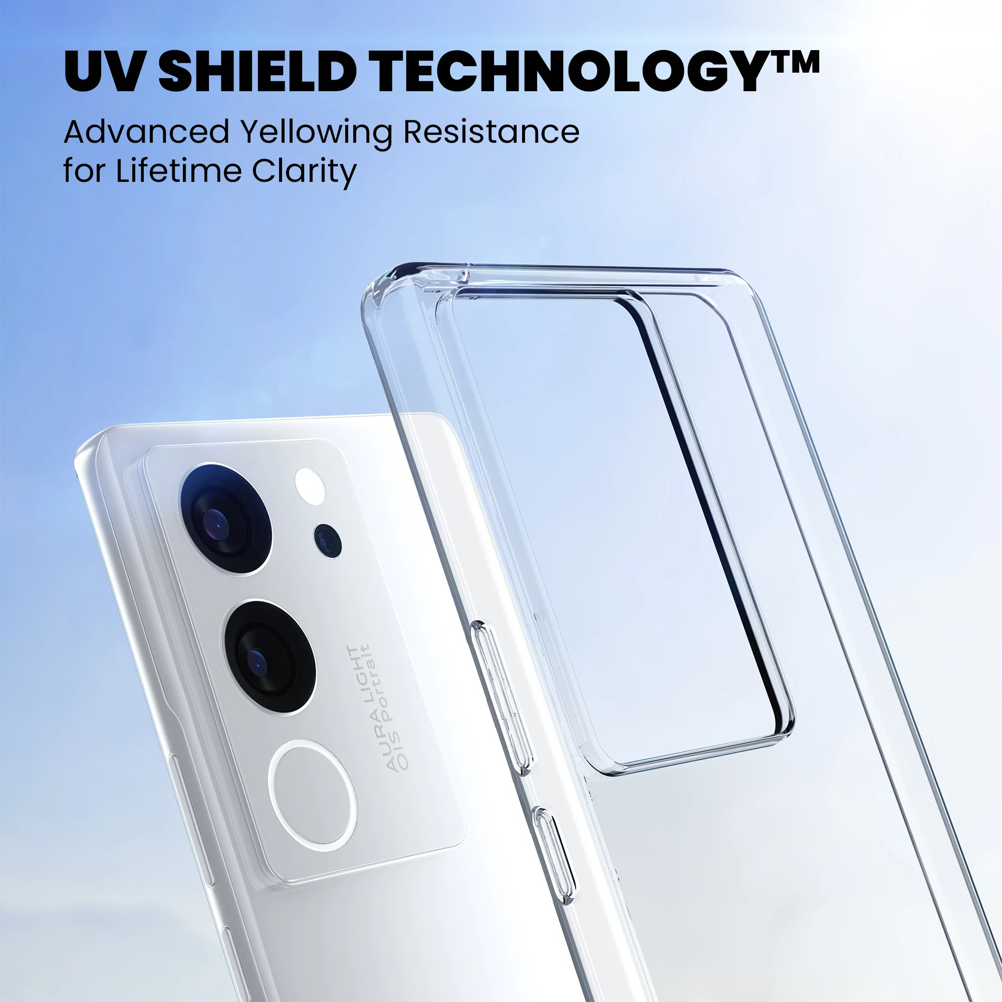 Anti-Yellow Clear Case - Vivo Y200e 5G - Image 3