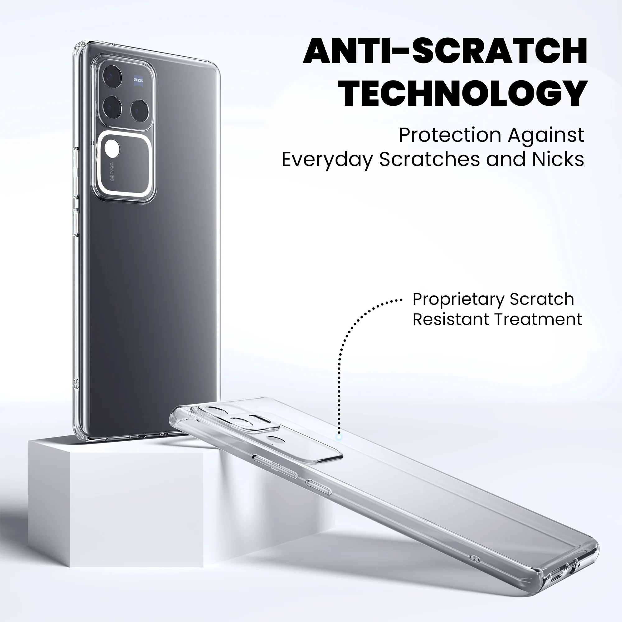 Anti-Yellow Clear Case - Vivo Y75 5G - Image 7