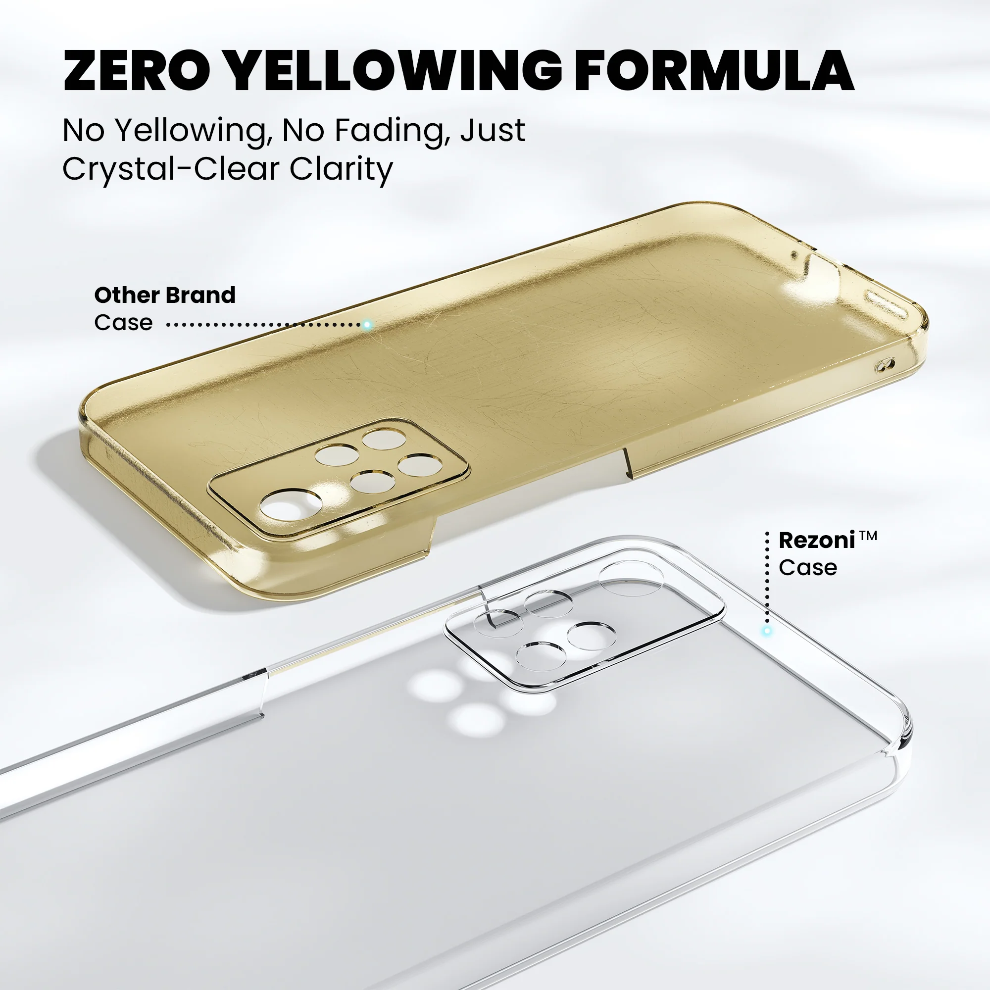 Anti-Yellow Clear Case Xiaomi - Image 124