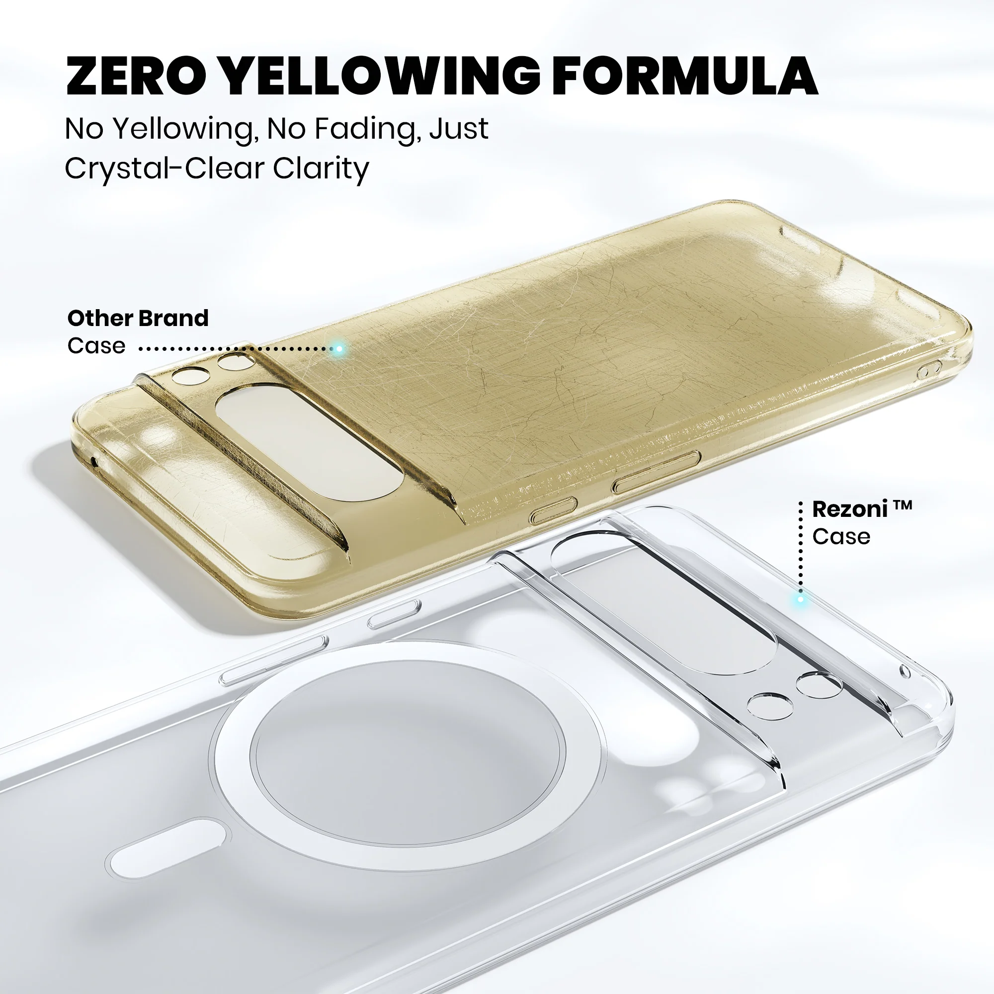 Anti-Yellow Magsafe Clear Case Google Pixel - Image 121