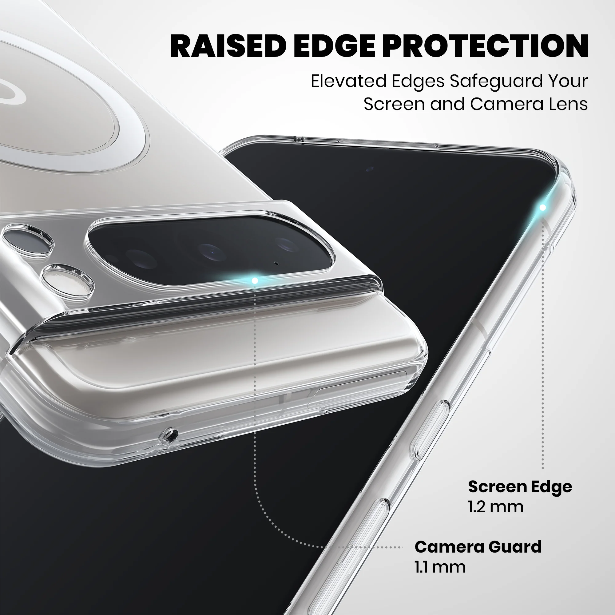 Anti-Yellow Magsafe Clear Case Google Pixel - Image 123