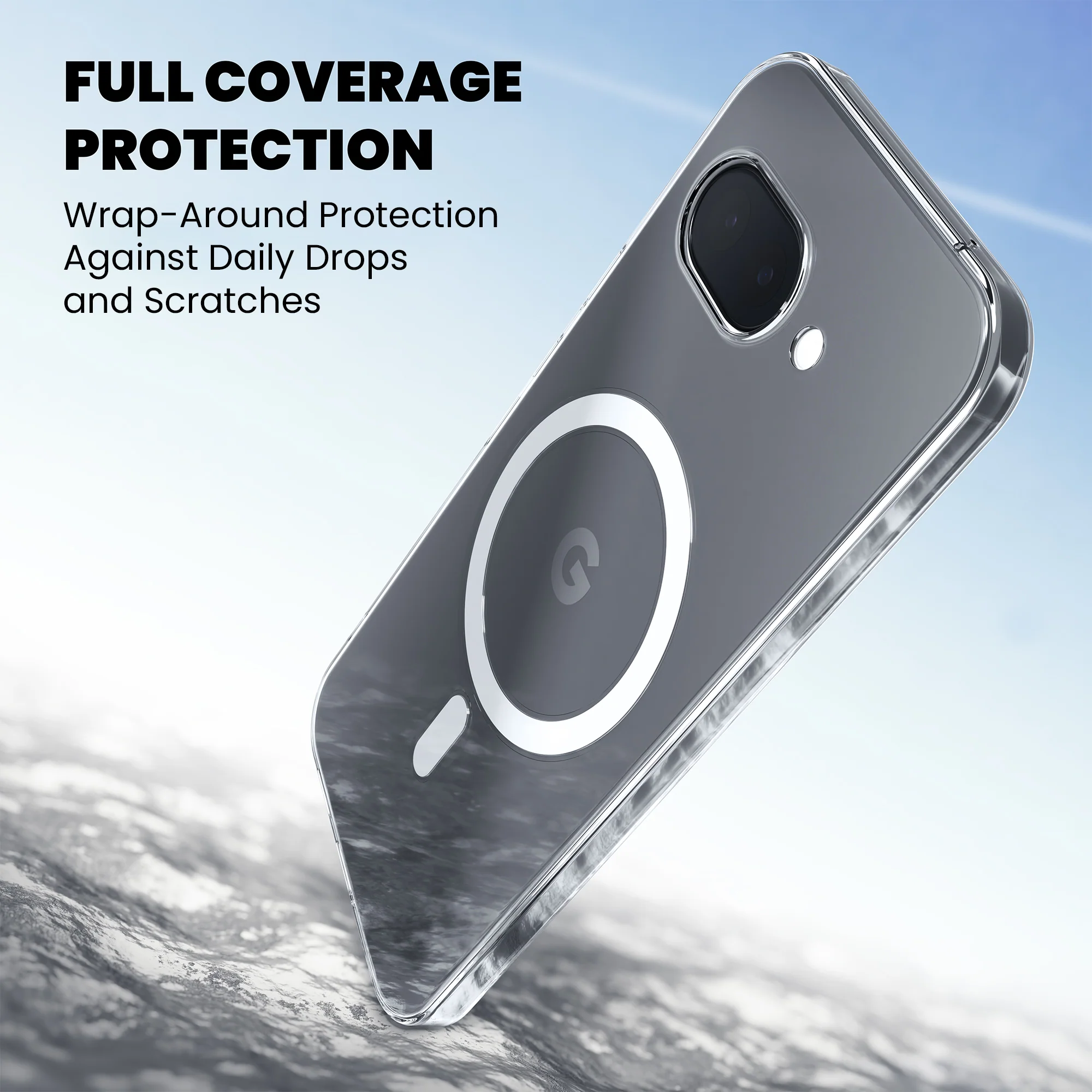 Anti-Yellow Magsafe Clear Case Google Pixel - Image 149