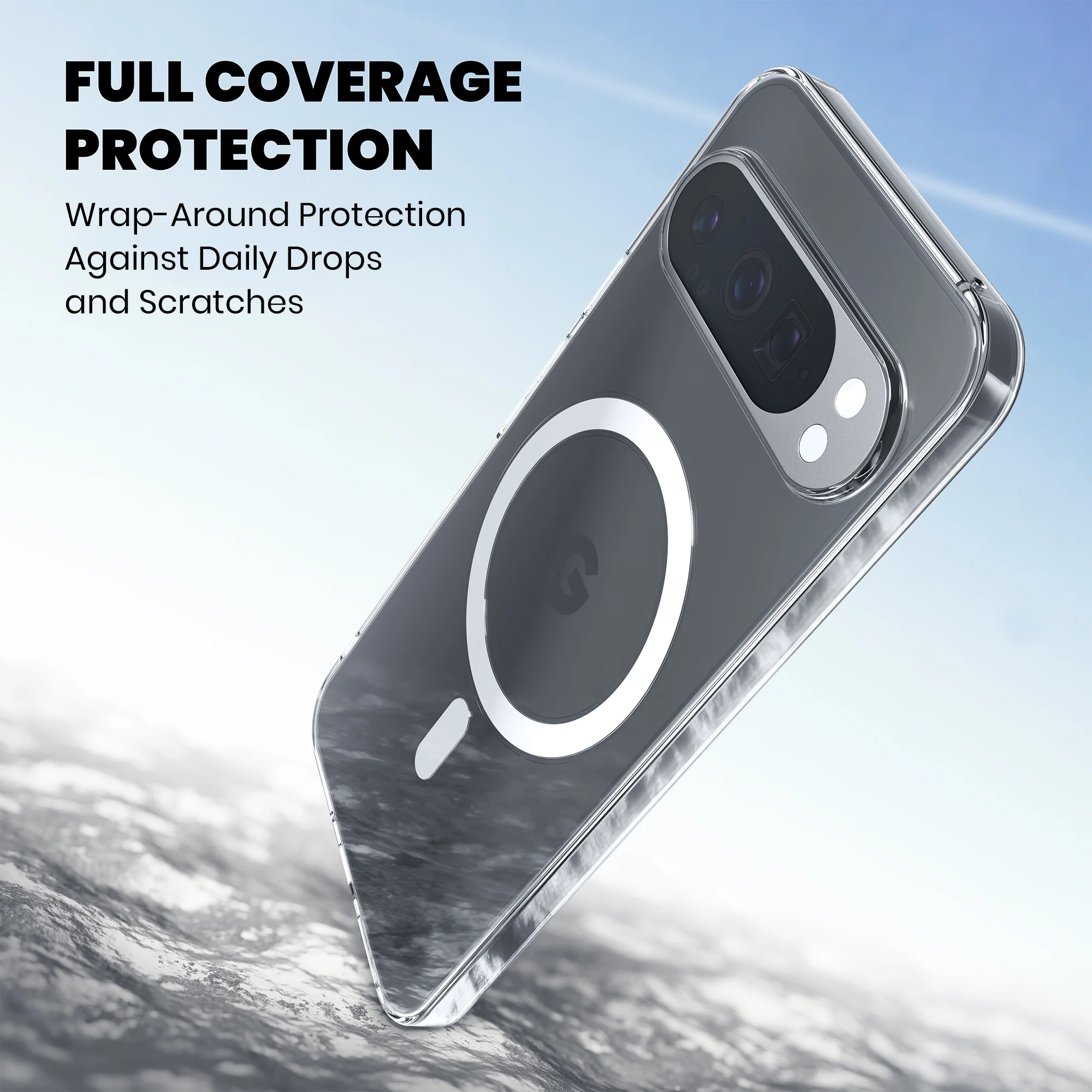 Anti-Yellow Magsafe Clear Case Google Pixel - Image 23