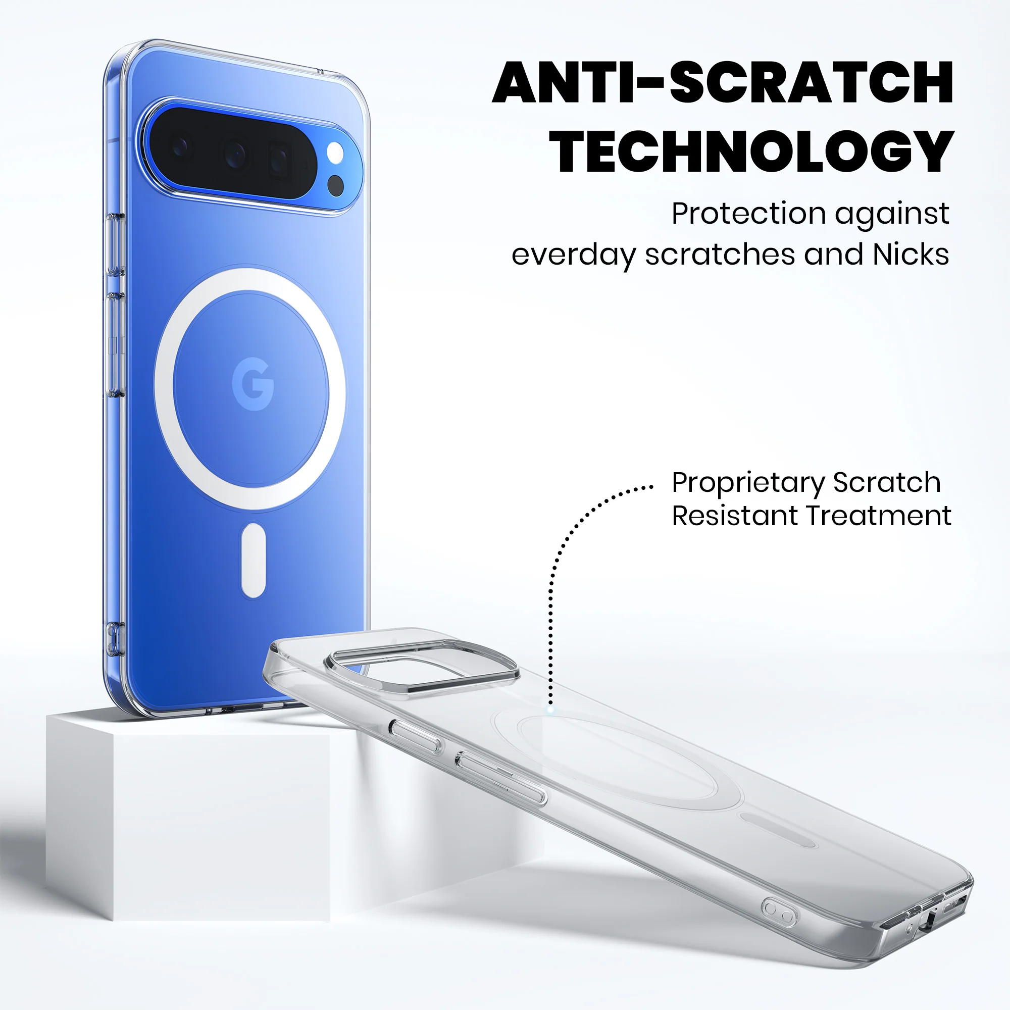 Anti-Yellow Magsafe Clear Case Google Pixel - Image 25