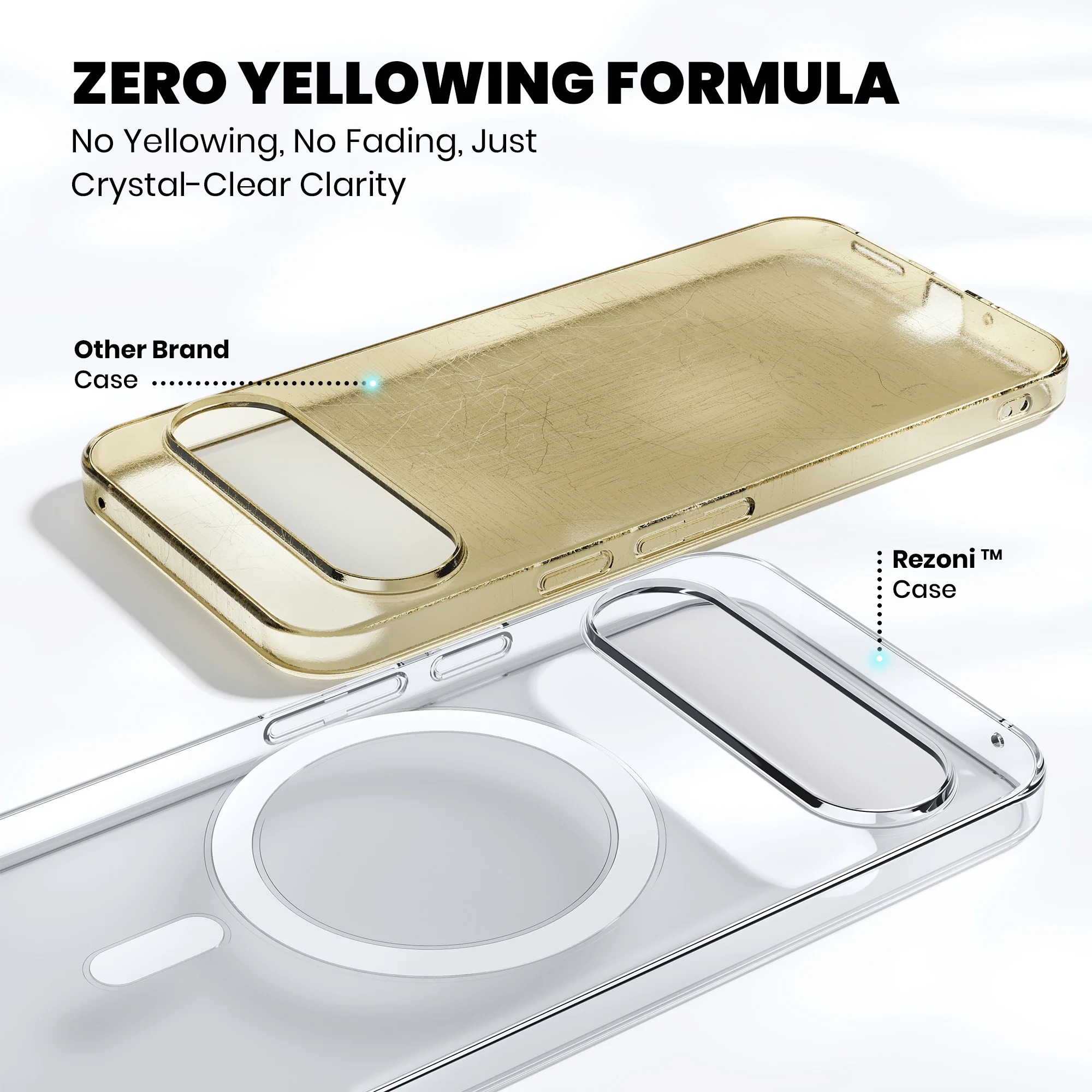 Anti-Yellow Magsafe Clear Case Google Pixel - Image 31
