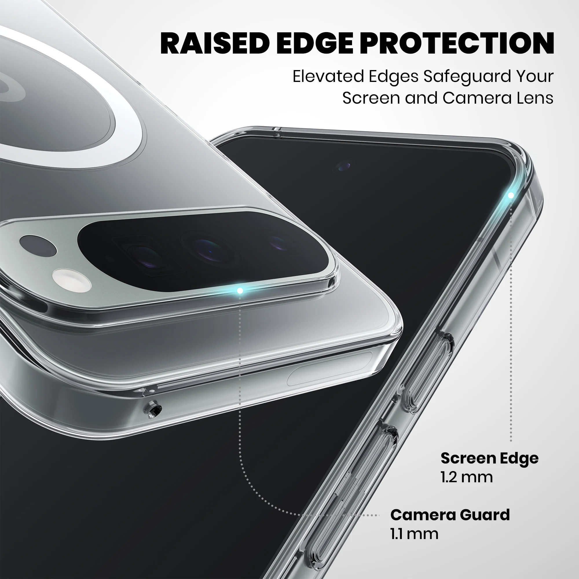 Anti-Yellow Magsafe Clear Case Google Pixel - Image 33