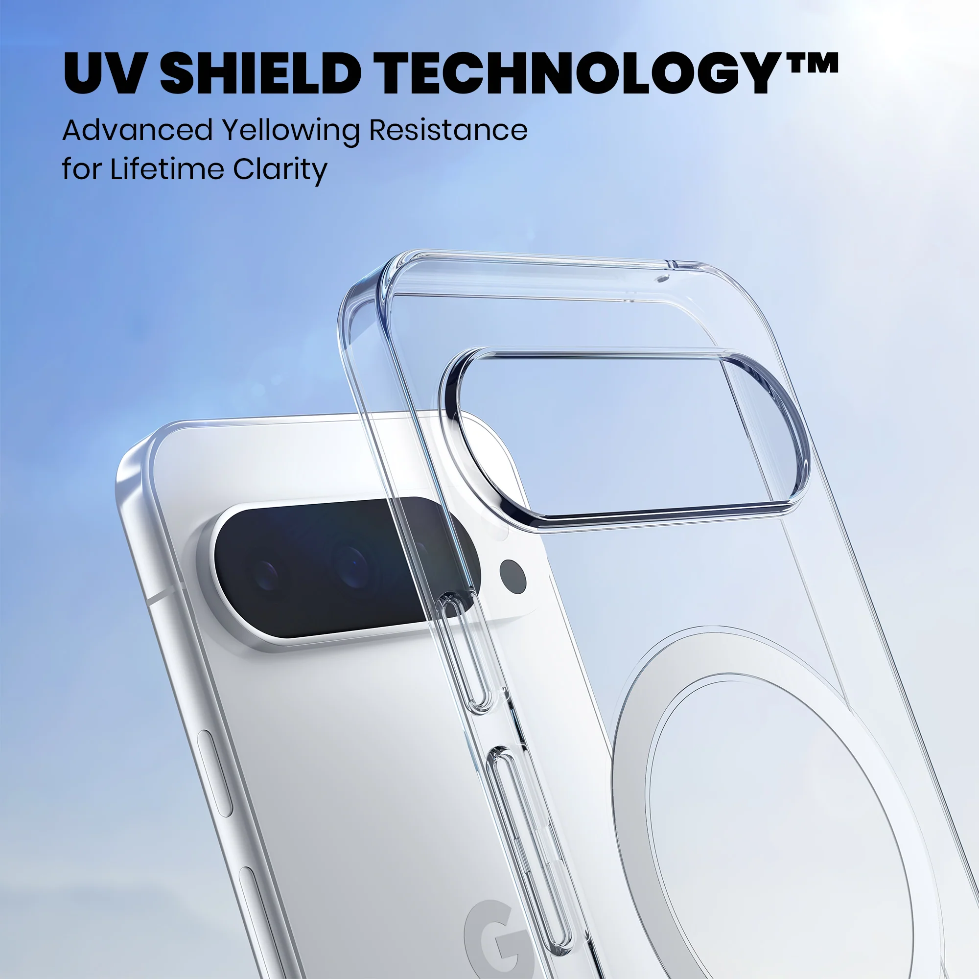 Anti-Yellow Magsafe Clear Case Google Pixel - Image 39