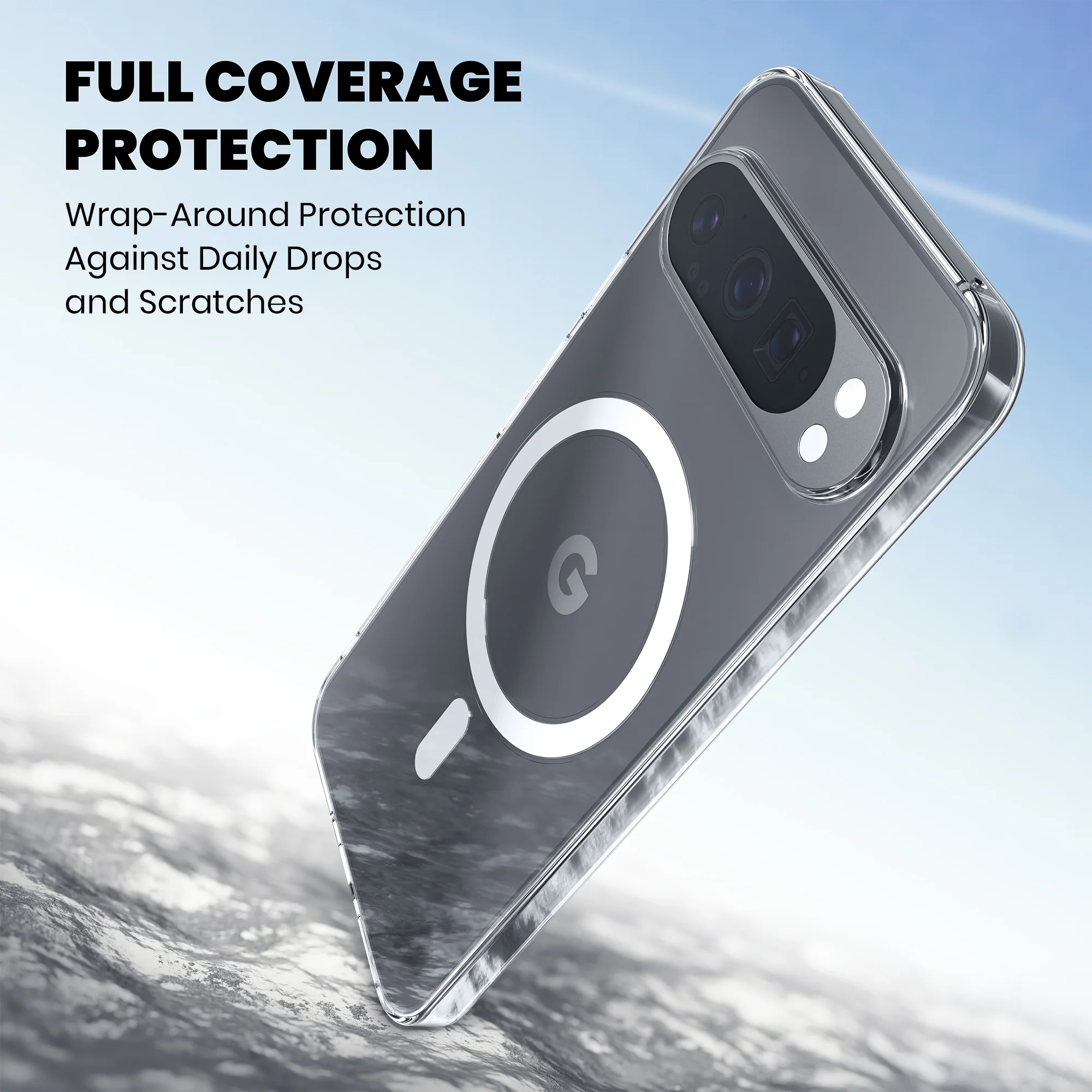 Anti-Yellow Magsafe Clear Case Google Pixel - Image 50