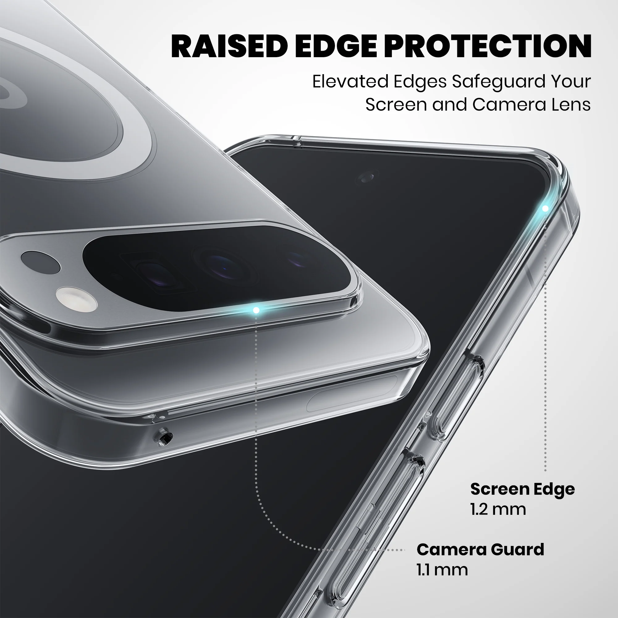 Anti-Yellow Magsafe Clear Case Google Pixel - Image 51