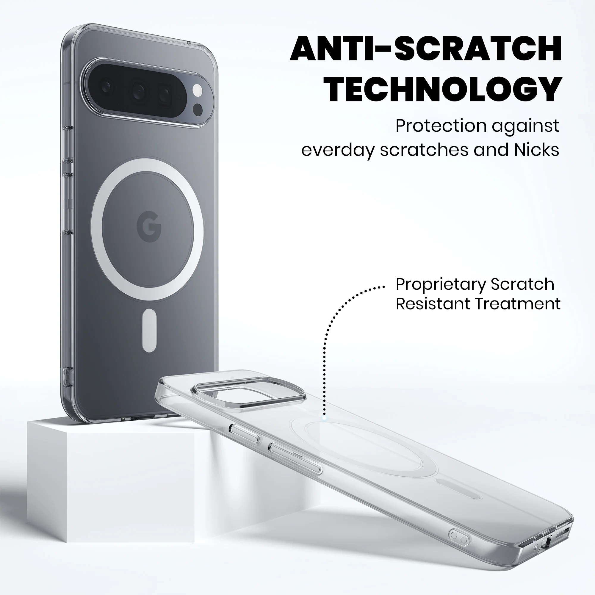 Anti-Yellow Magsafe Clear Case Google Pixel - Image 52