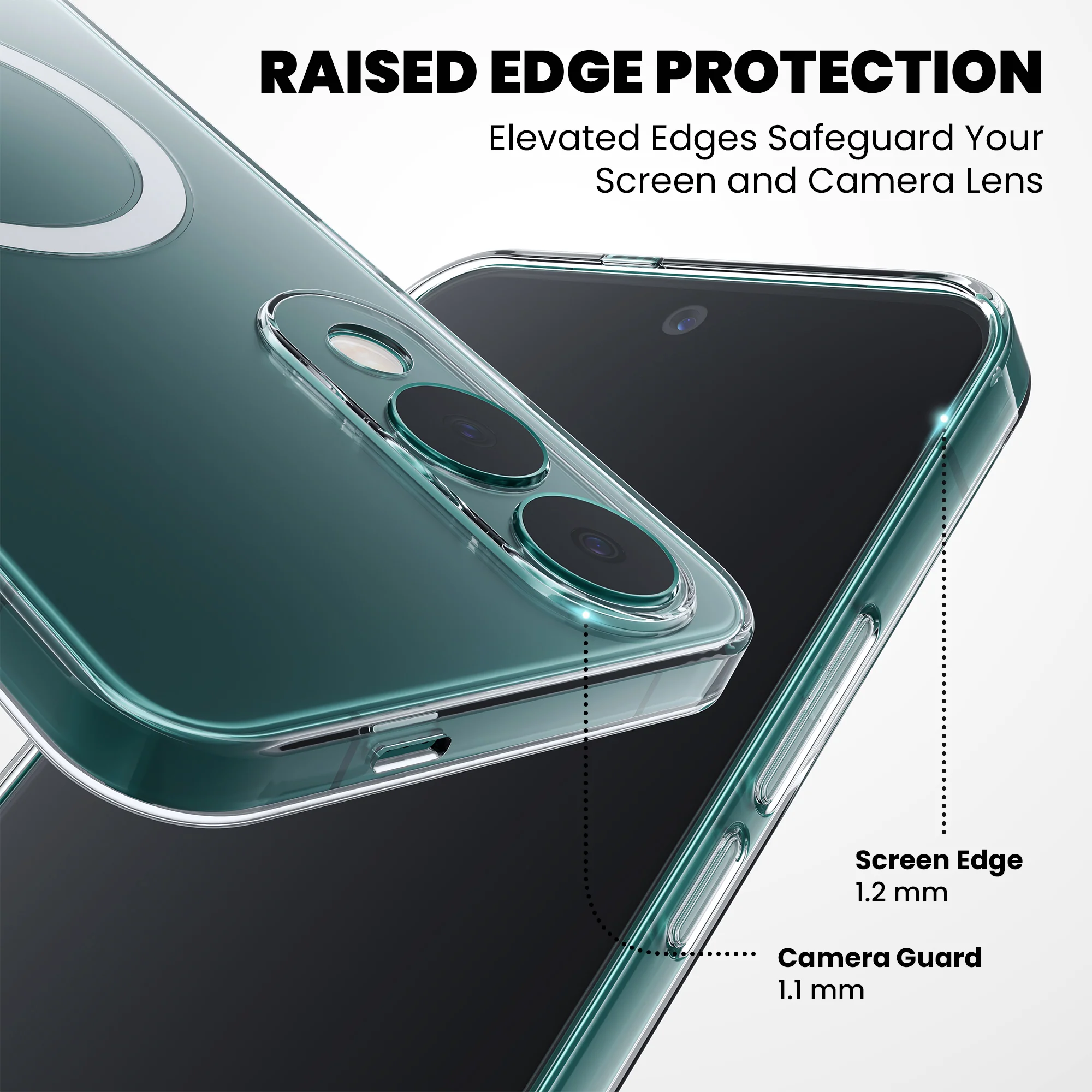 Anti-Yellow Magsafe Clear Case - iQOO Z10 Lite 5G - Image 6