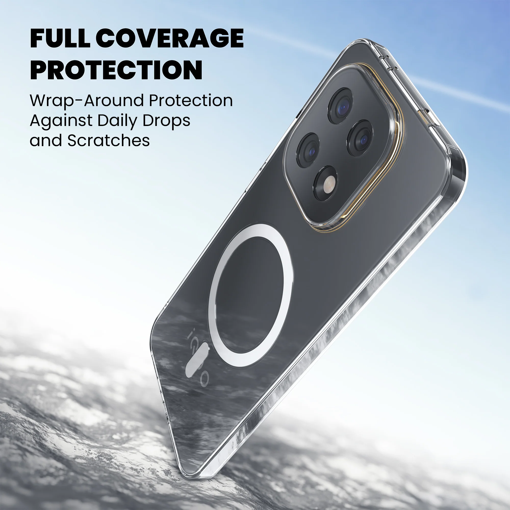 Anti-Yellow Magsafe Clear Case - iQOO Z10R 5G - Image 5