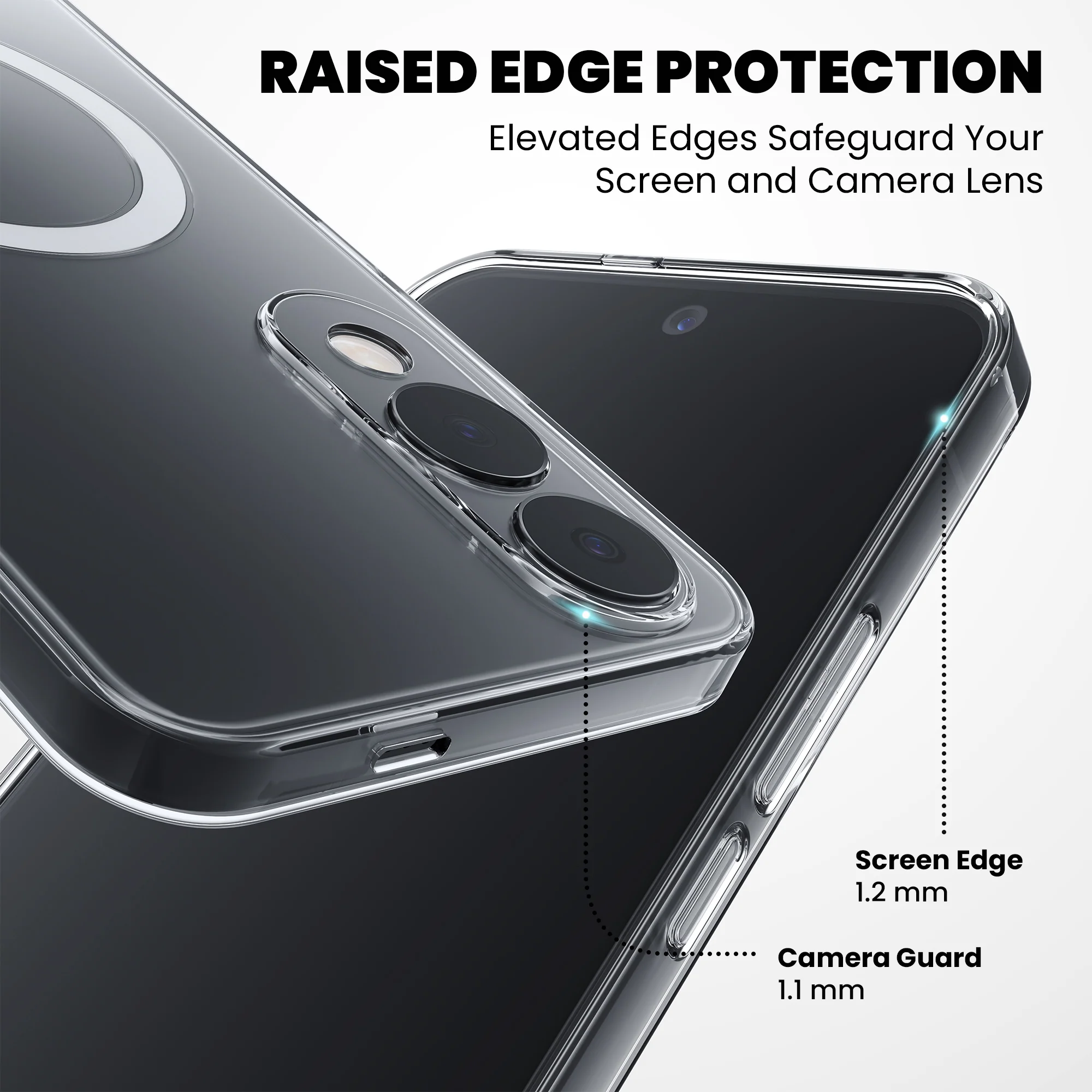 Anti-Yellow Magsafe Clear Case - iQOO Z9 Lite 5G - Image 6