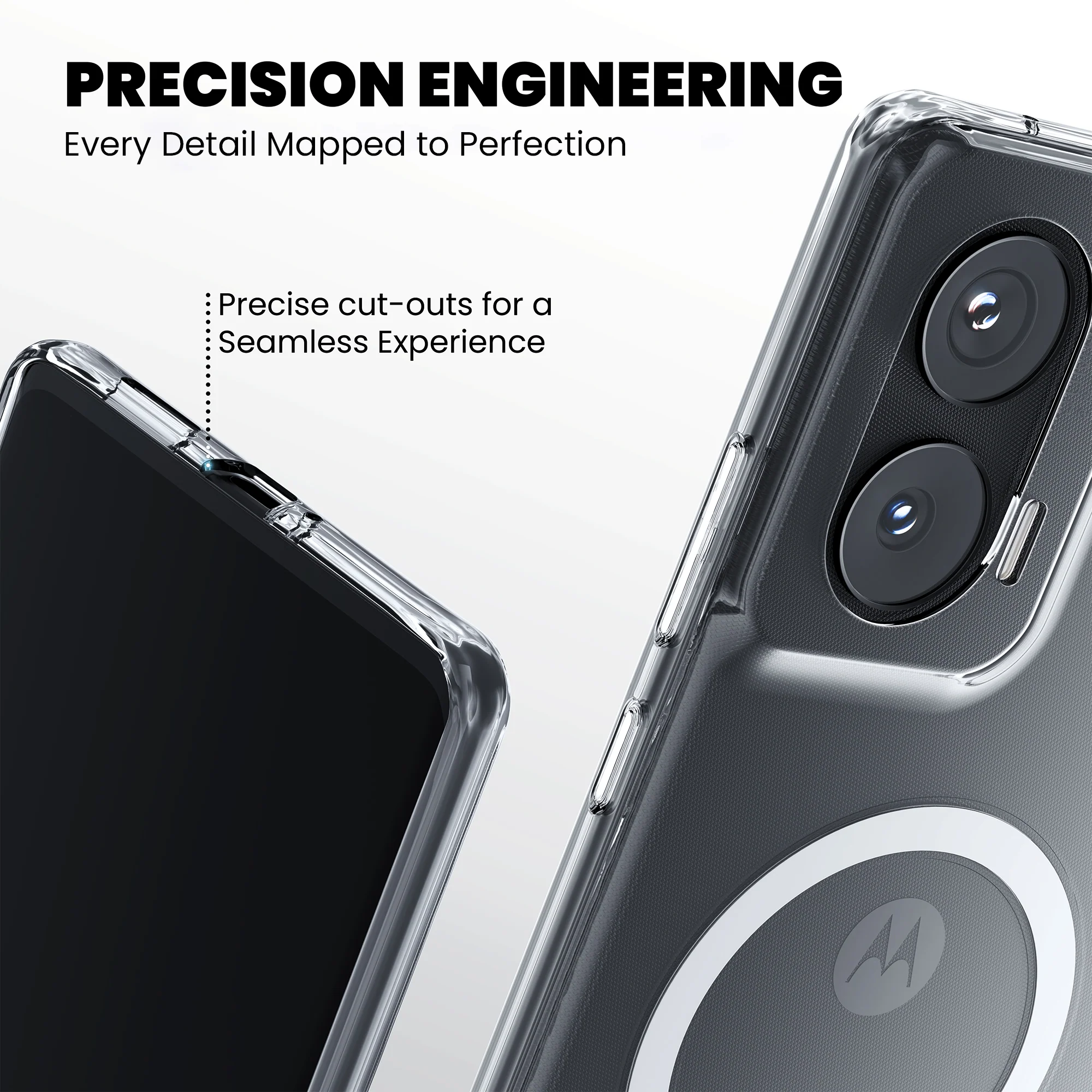 Anti-Yellow Magsafe Clear Case - Moto E40 - Image 9