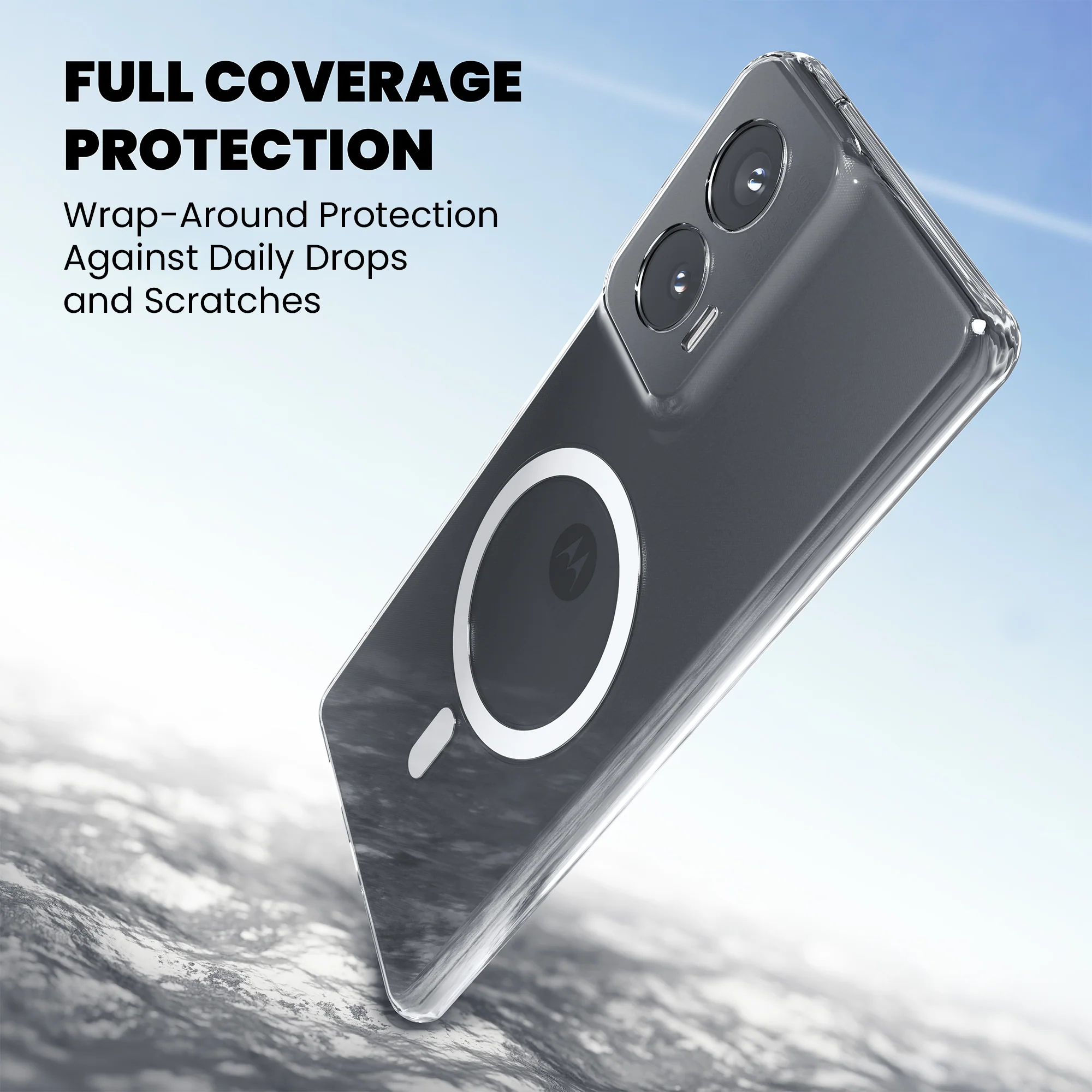 Anti-Yellow Magsafe Clear Case - Moto G24 Power - Image 5