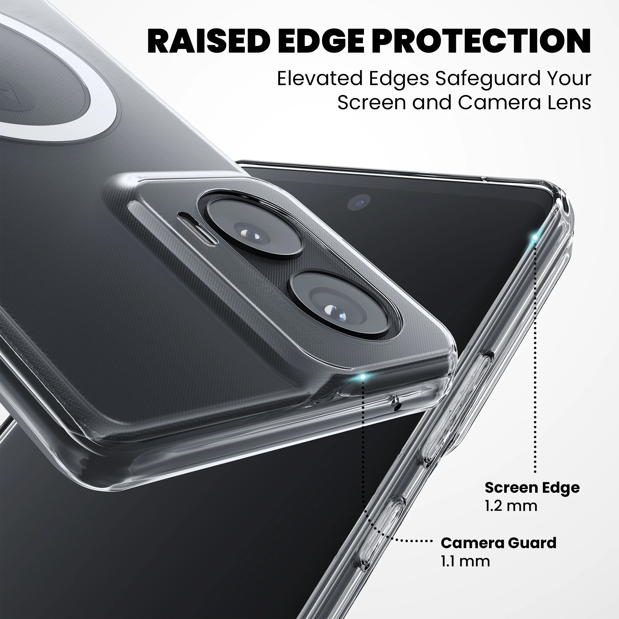 Anti-Yellow Magsafe Clear Case - Moto G54 5G - Image 6