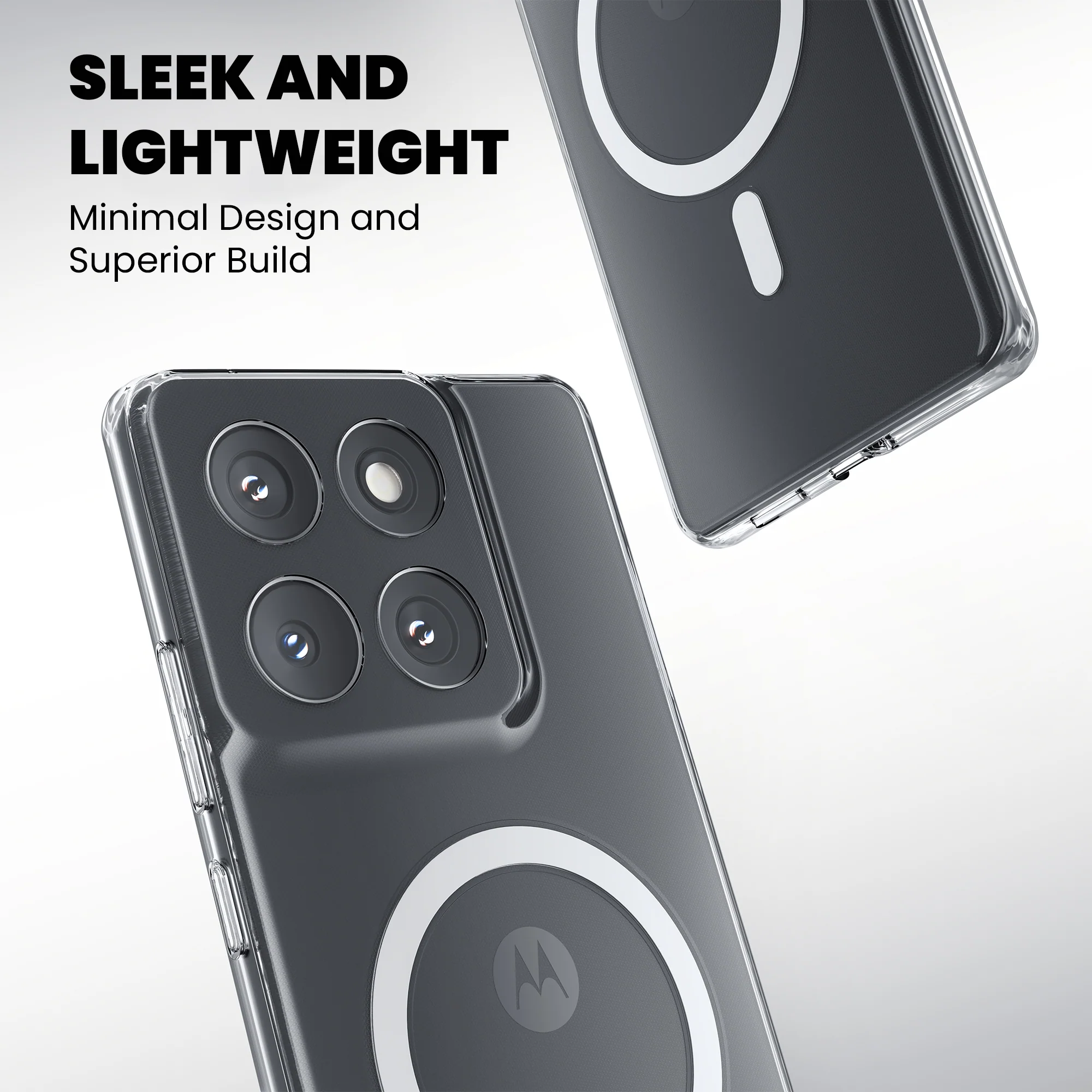 Anti-Yellow Magsafe Clear Case - Moto G57 Power 5G - Image 2