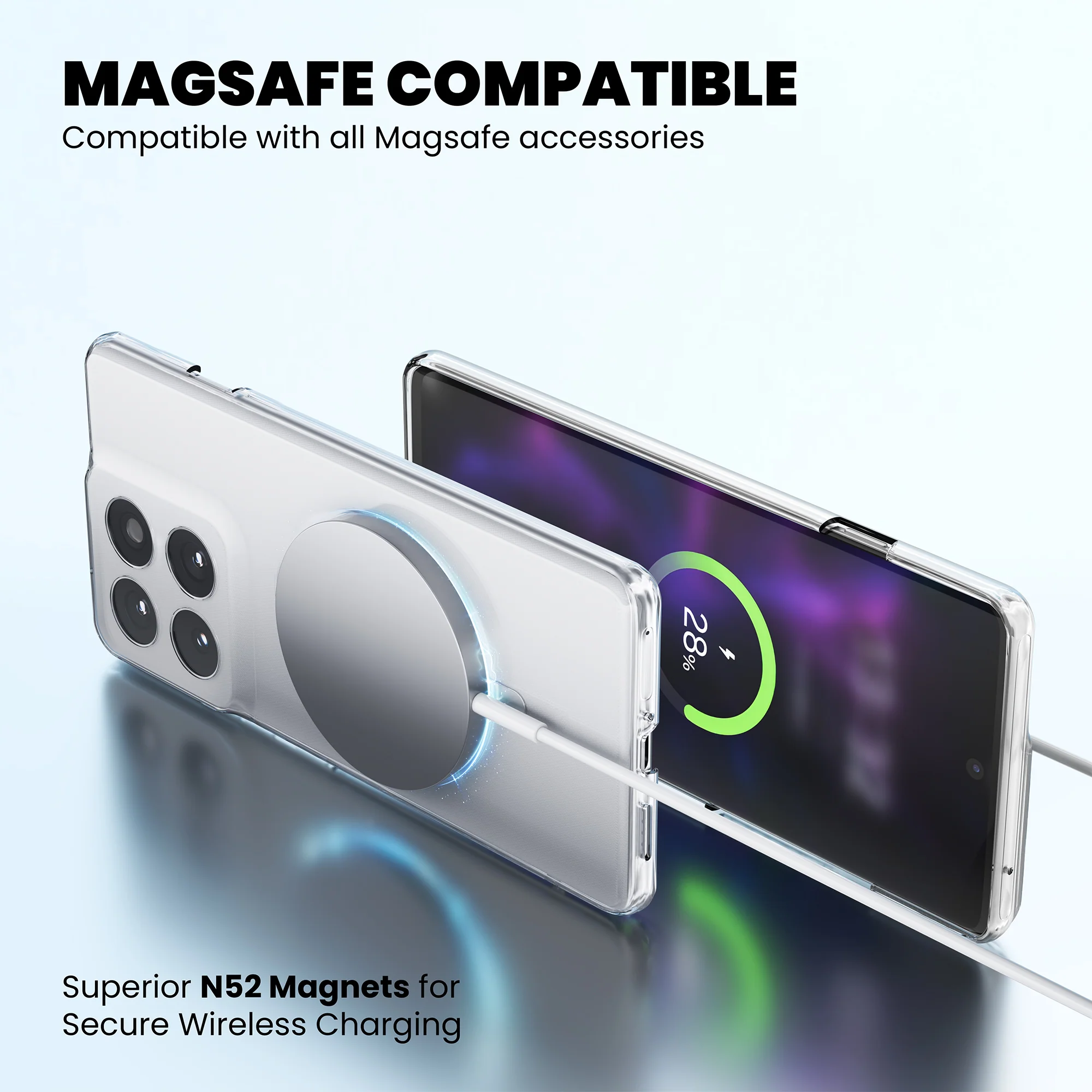 Anti-Yellow Magsafe Clear Case - Motorola Edge 50 Ultra - Image 8