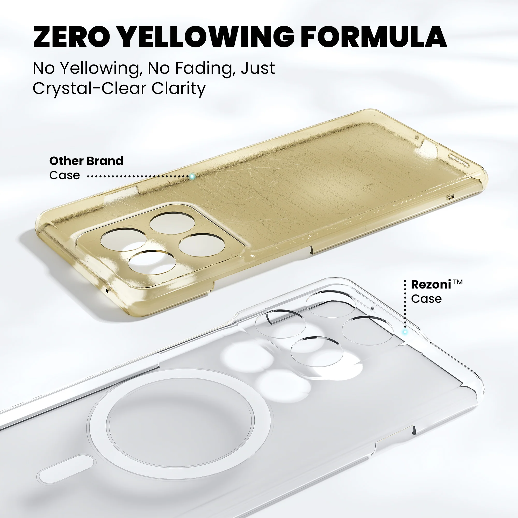 Anti-Yellow Magsafe Clear Case - Motorola Edge 60 - Image 4