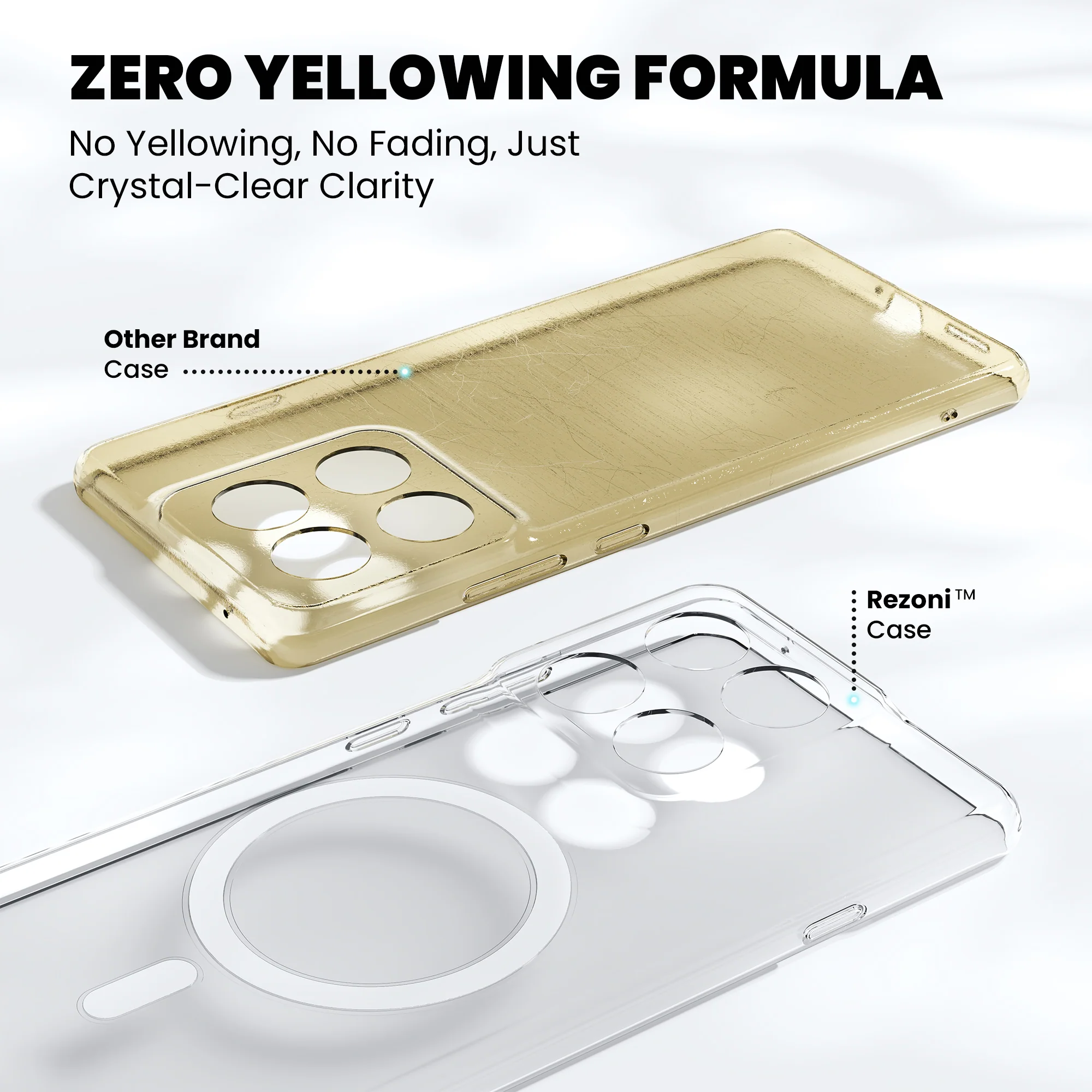 Anti-Yellow Magsafe Clear Case - Motorola Edge 70 - Image 4