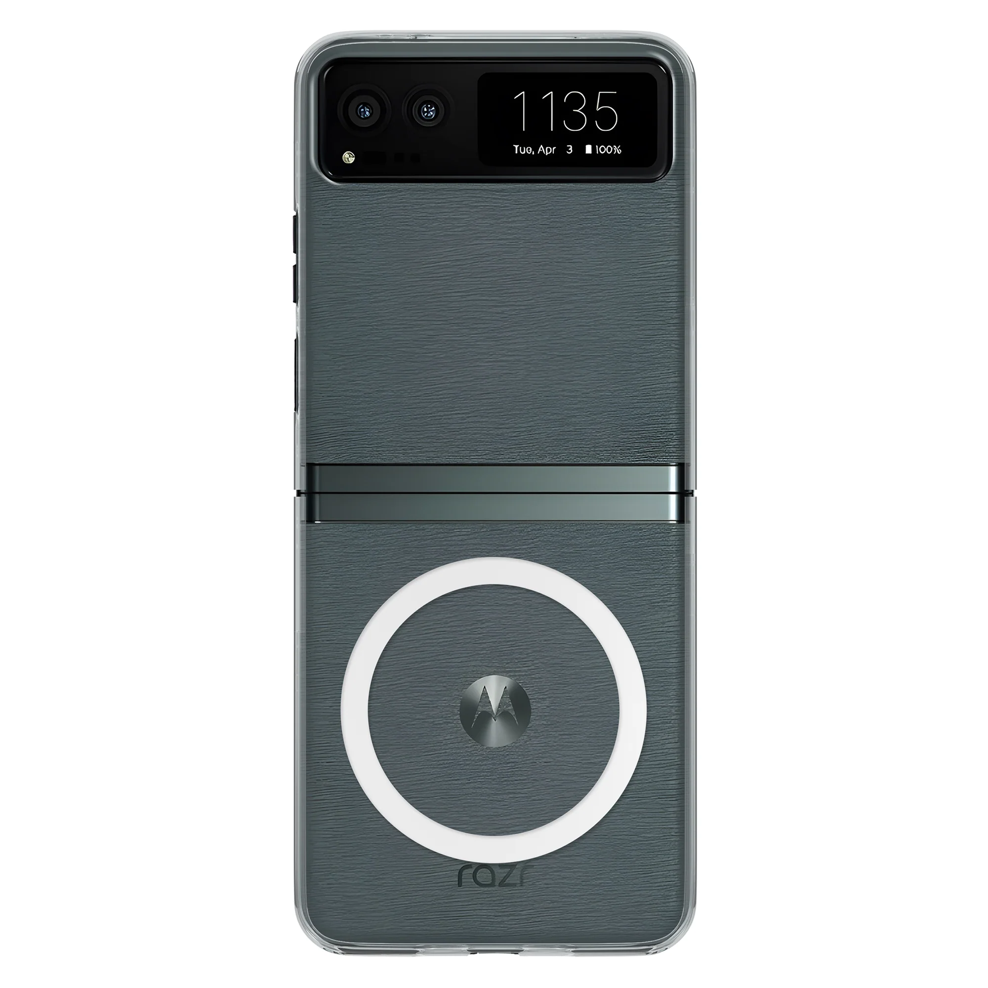 Anti-Yellow Magsafe Clear Case - Motorola Razr 40
