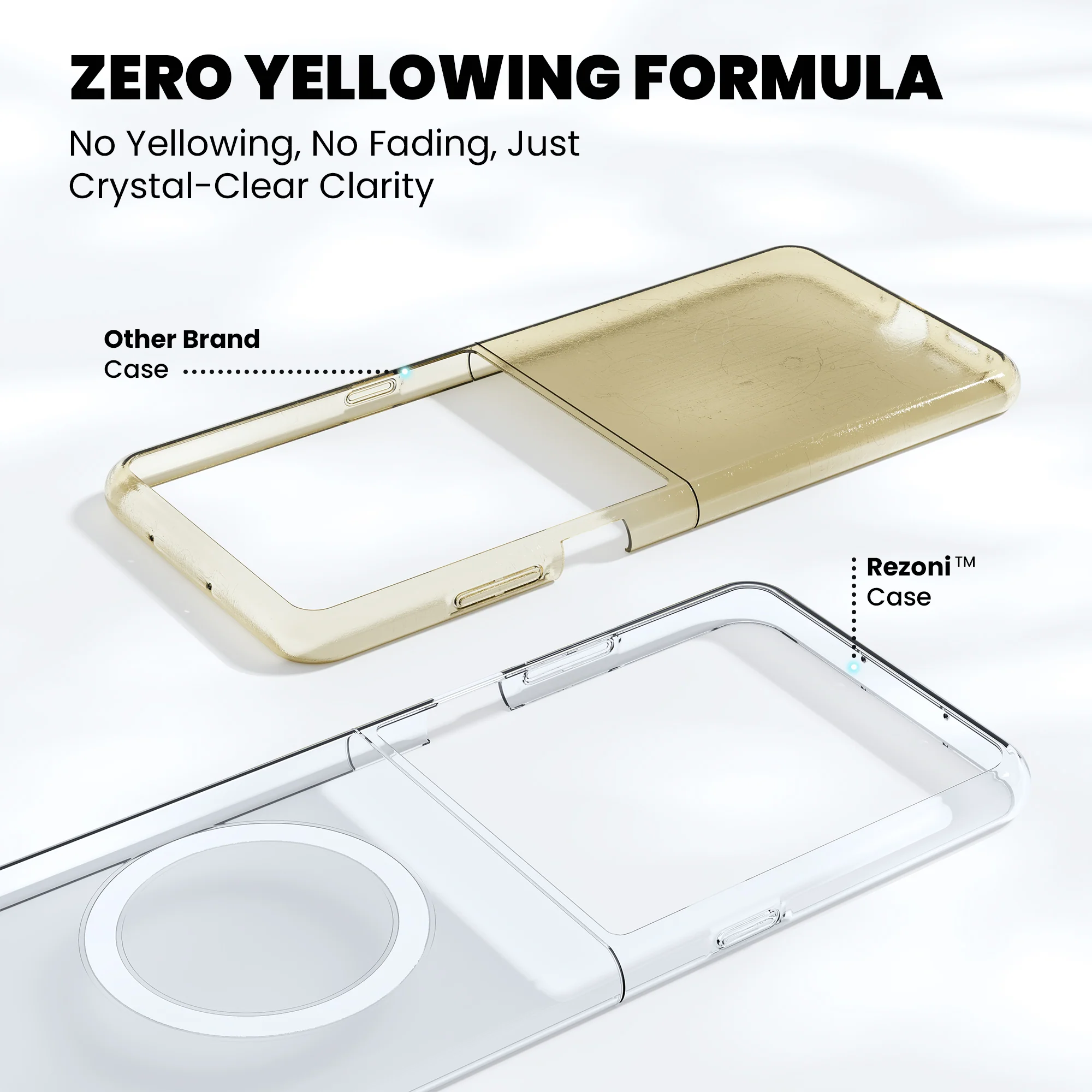 Anti-Yellow Magsafe Clear Case - Motorola Razr 40 - Image 4
