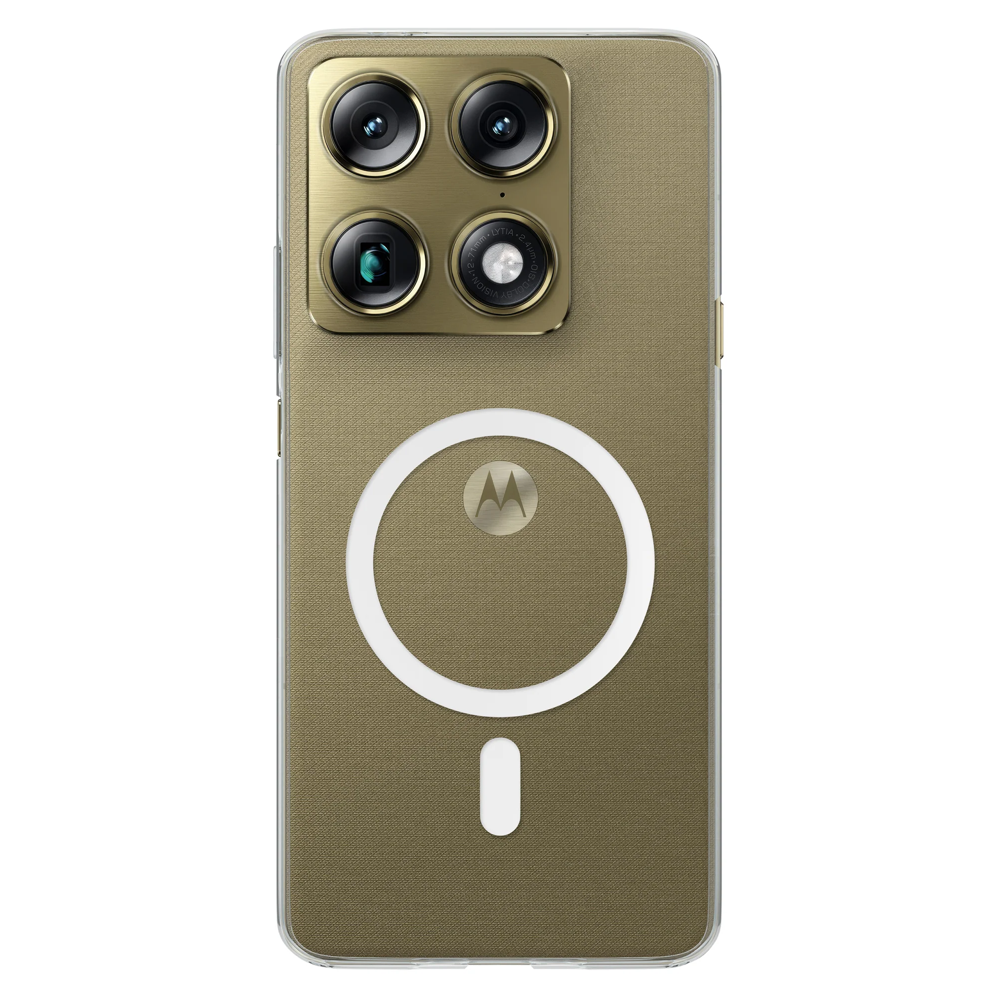 Anti-Yellow Magsafe Clear Case - Motorola Signature
