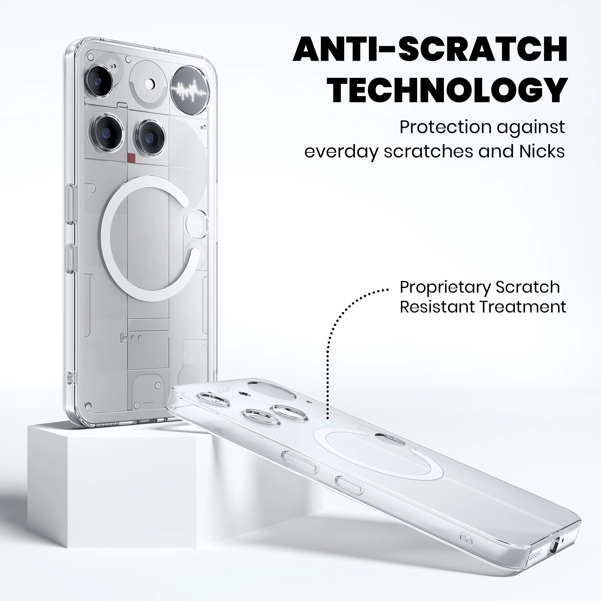 Anti-Yellow Magsafe Clear Case Nothing - Image 16