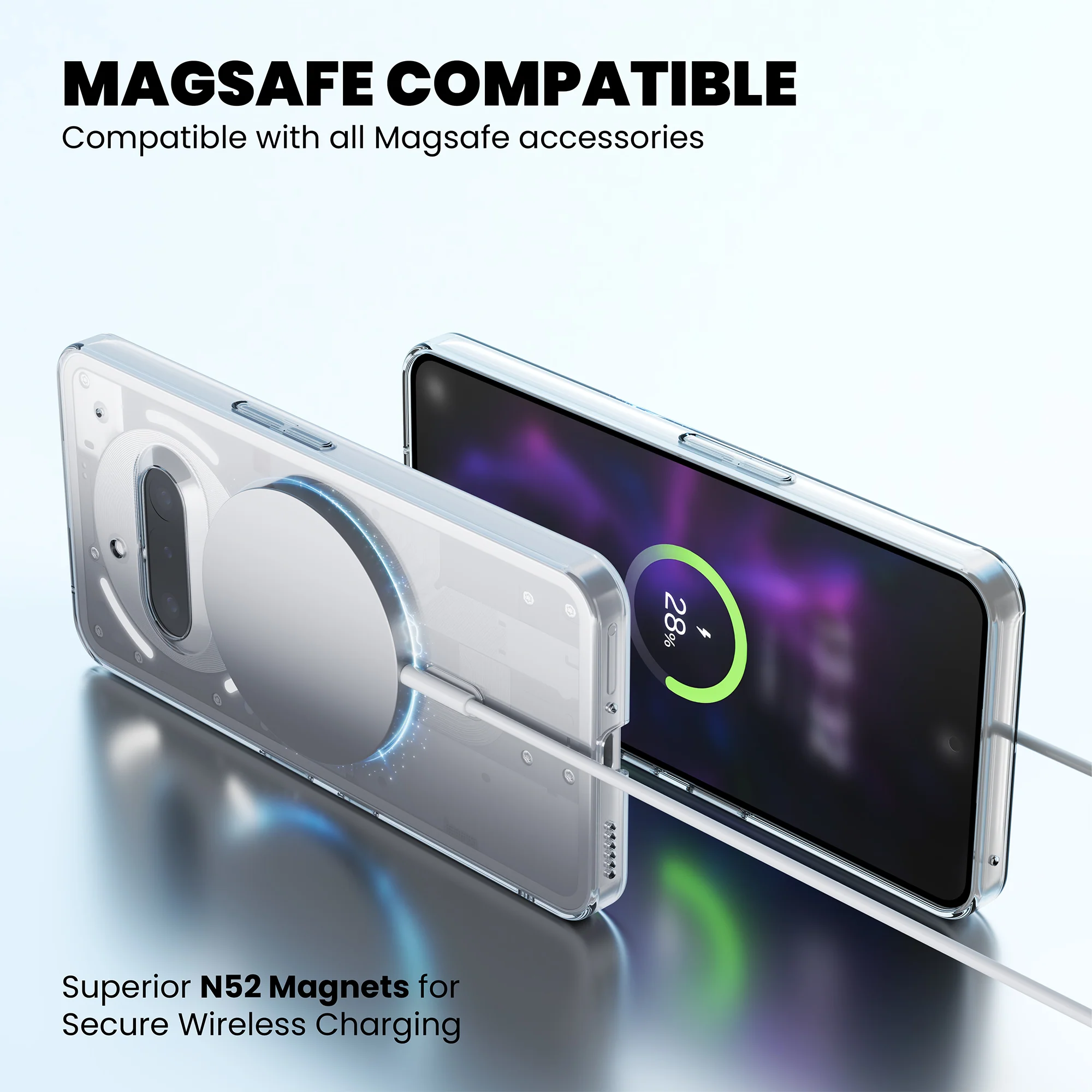 Anti-Yellow Magsafe Clear Case Nothing - Image 35