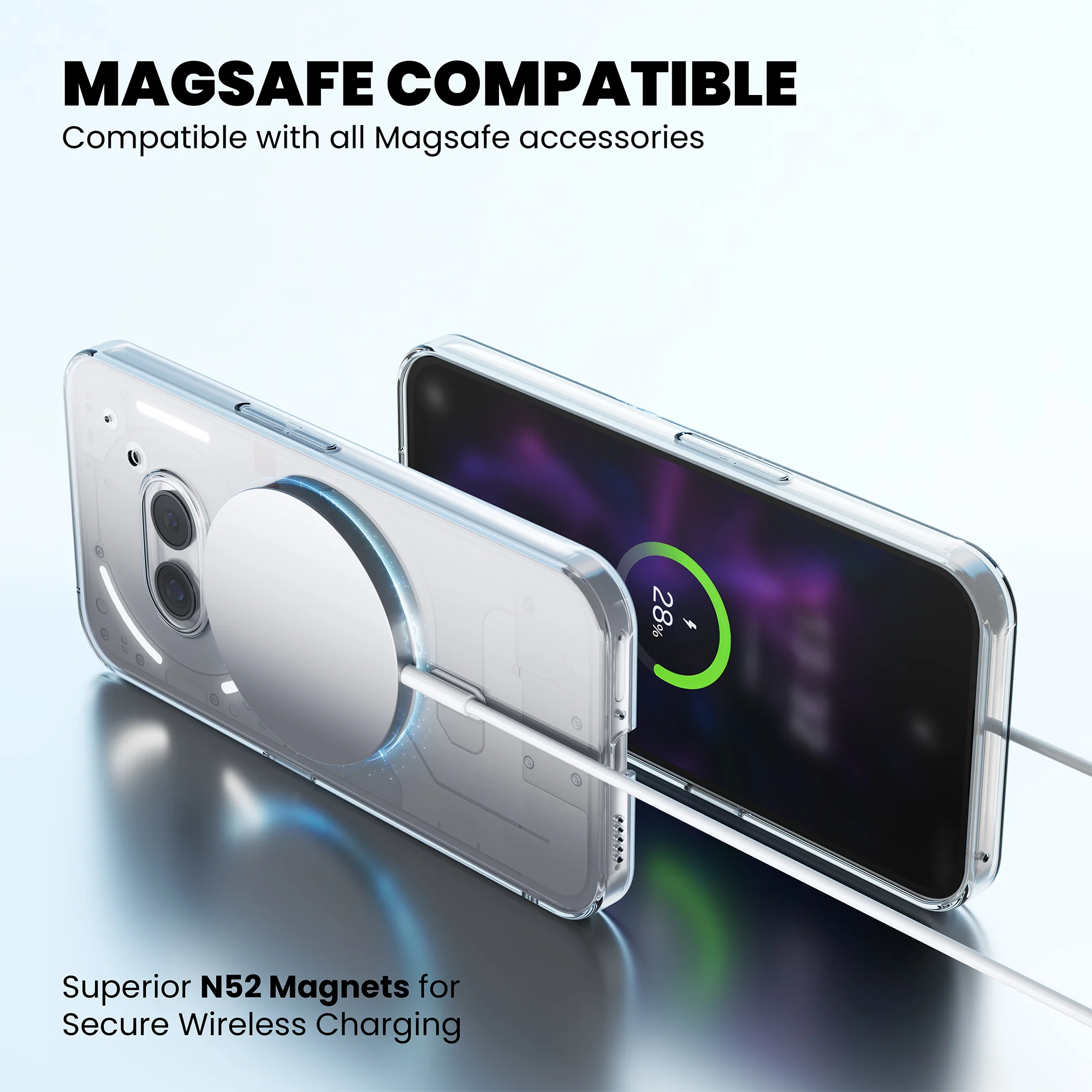Anti-Yellow Magsafe Clear Case Nothing - Image 53
