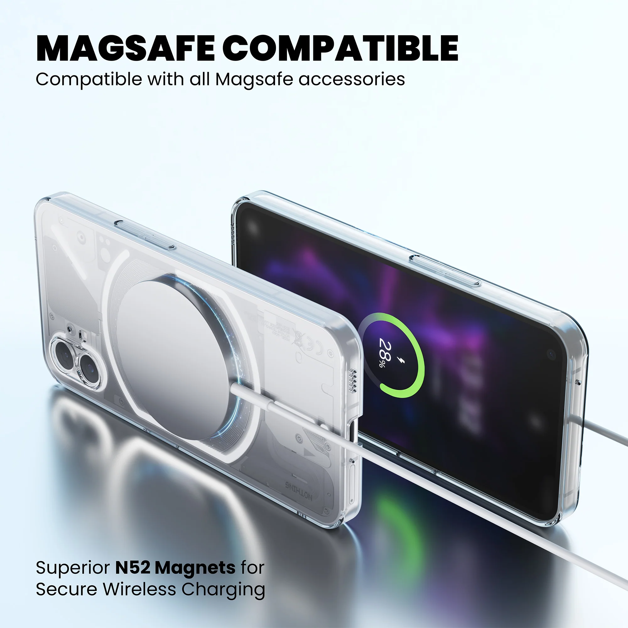 Anti-Yellow Magsafe Clear Case Nothing - Image 71