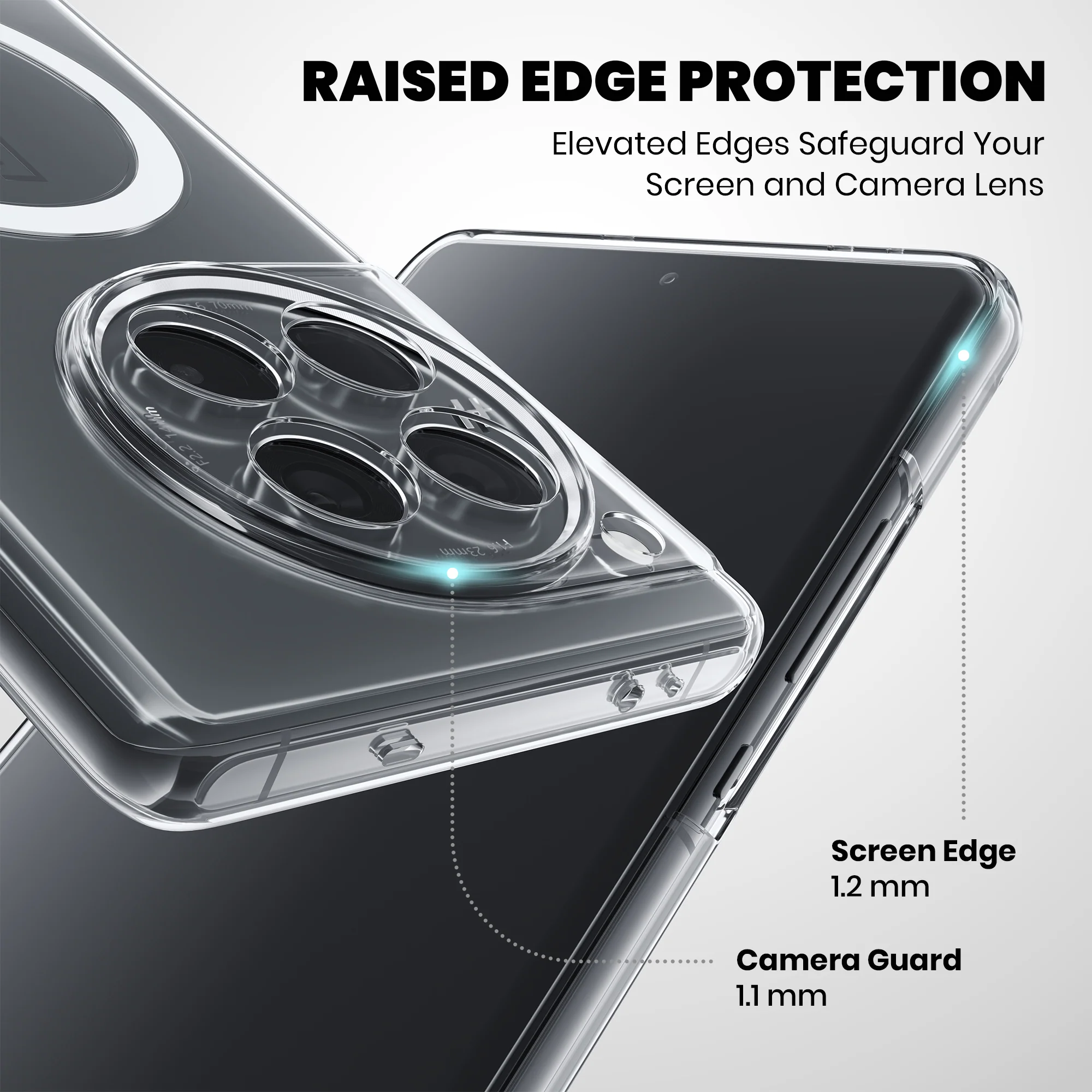 Anti-Yellow Magsafe Clear Case - OnePlus 11R - Image 6