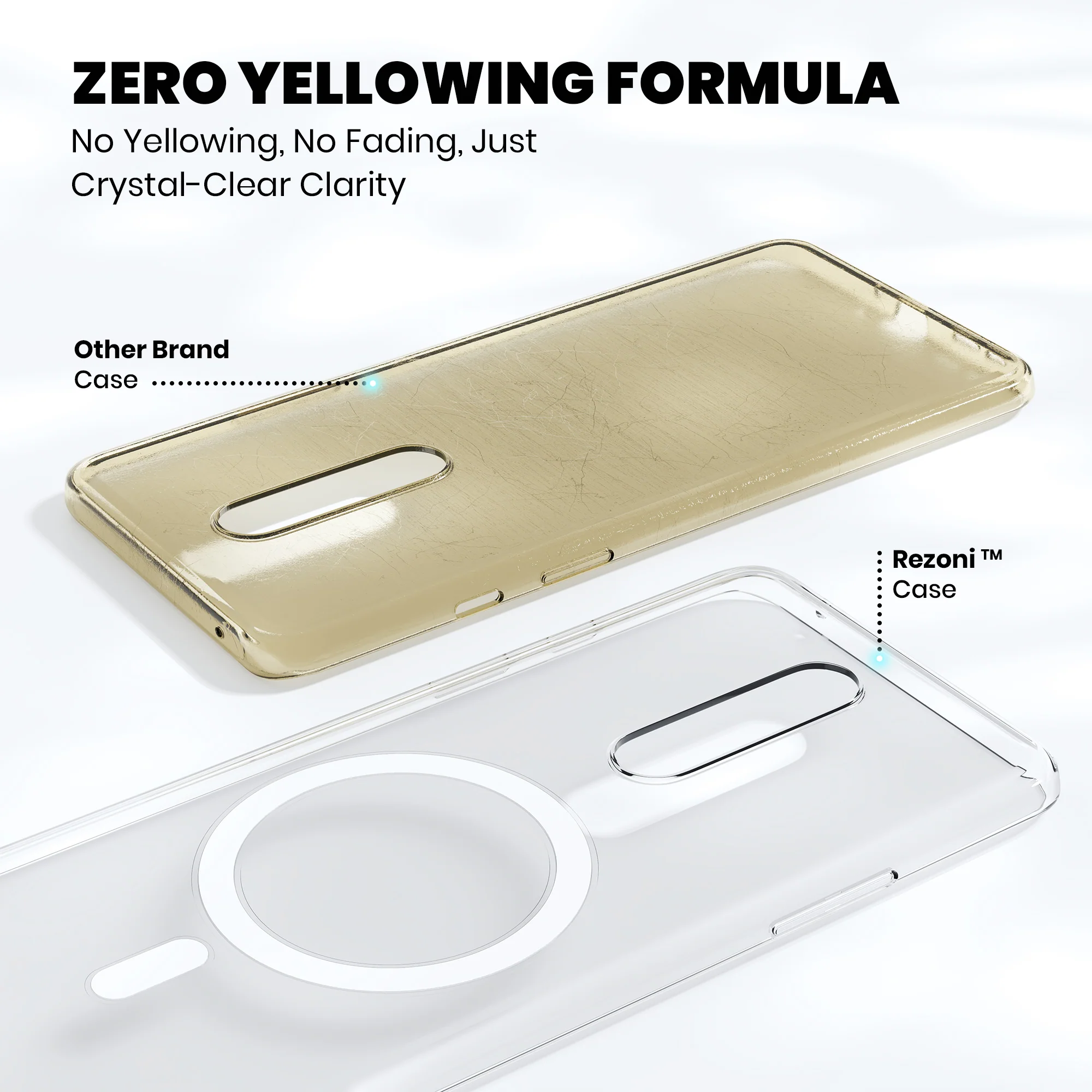 Anti-Yellow Magsafe Clear Case - OnePlus 6 - Image 4