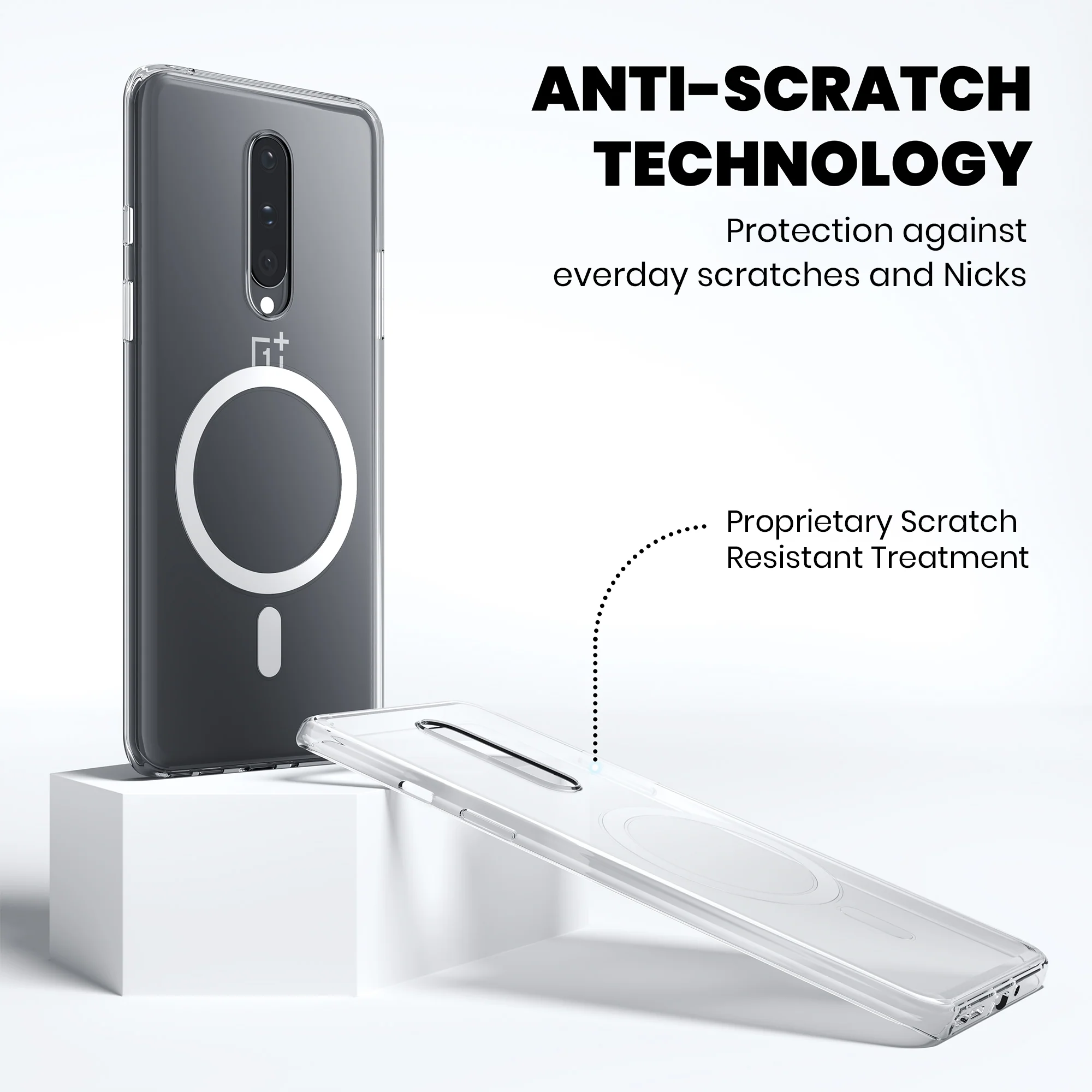 Anti-Yellow Magsafe Clear Case - OnePlus 7 - Image 7