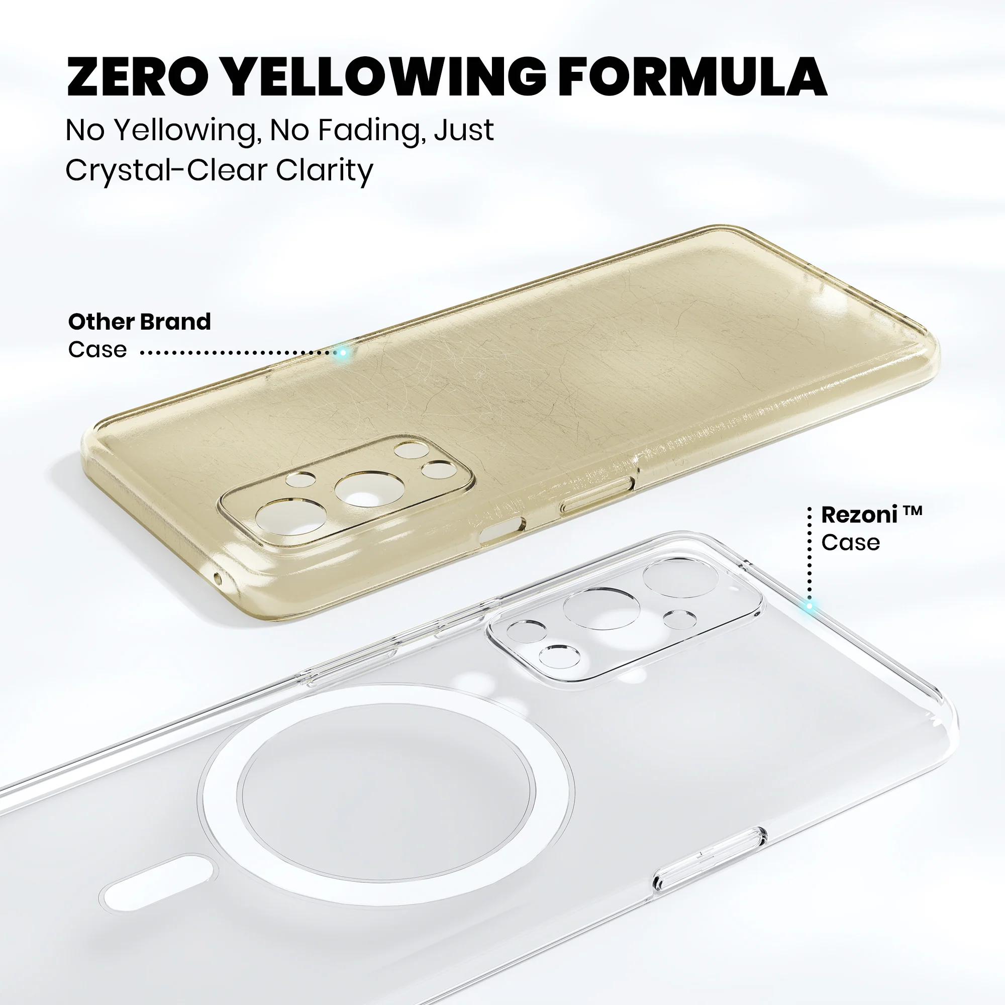 Anti-Yellow Magsafe Clear Case - OnePlus 8T - Image 4
