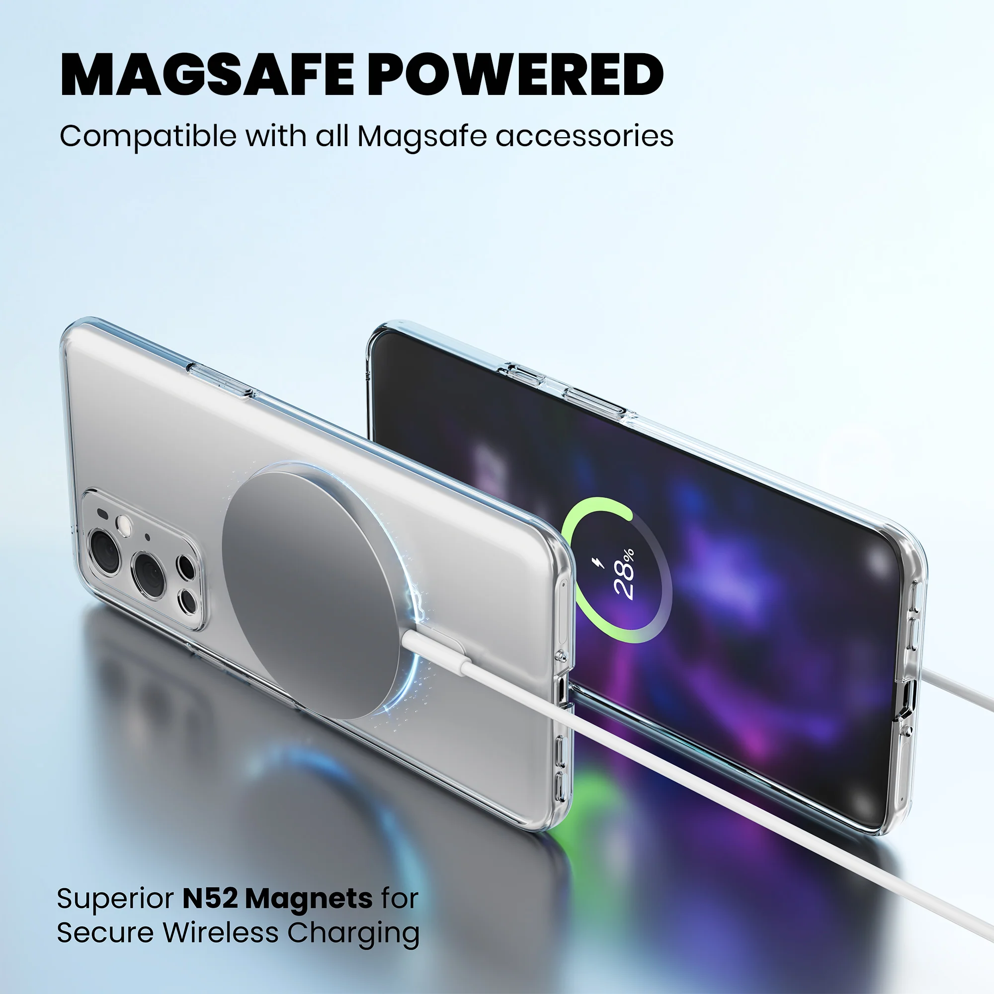 Anti-Yellow Magsafe Clear Case - OnePlus 9 - Image 8