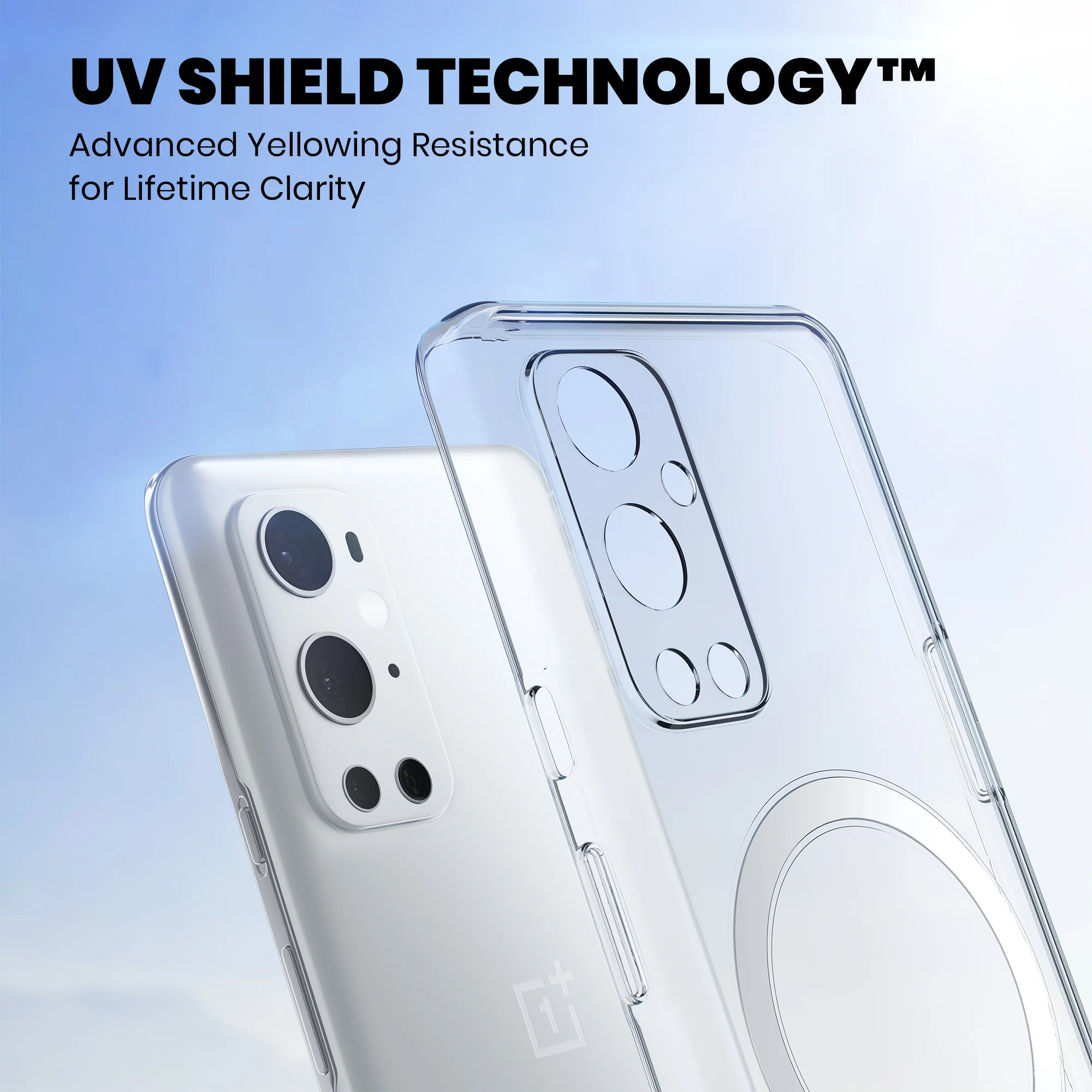Anti-Yellow Magsafe Clear Case - OnePlus 9 Pro - Image 3