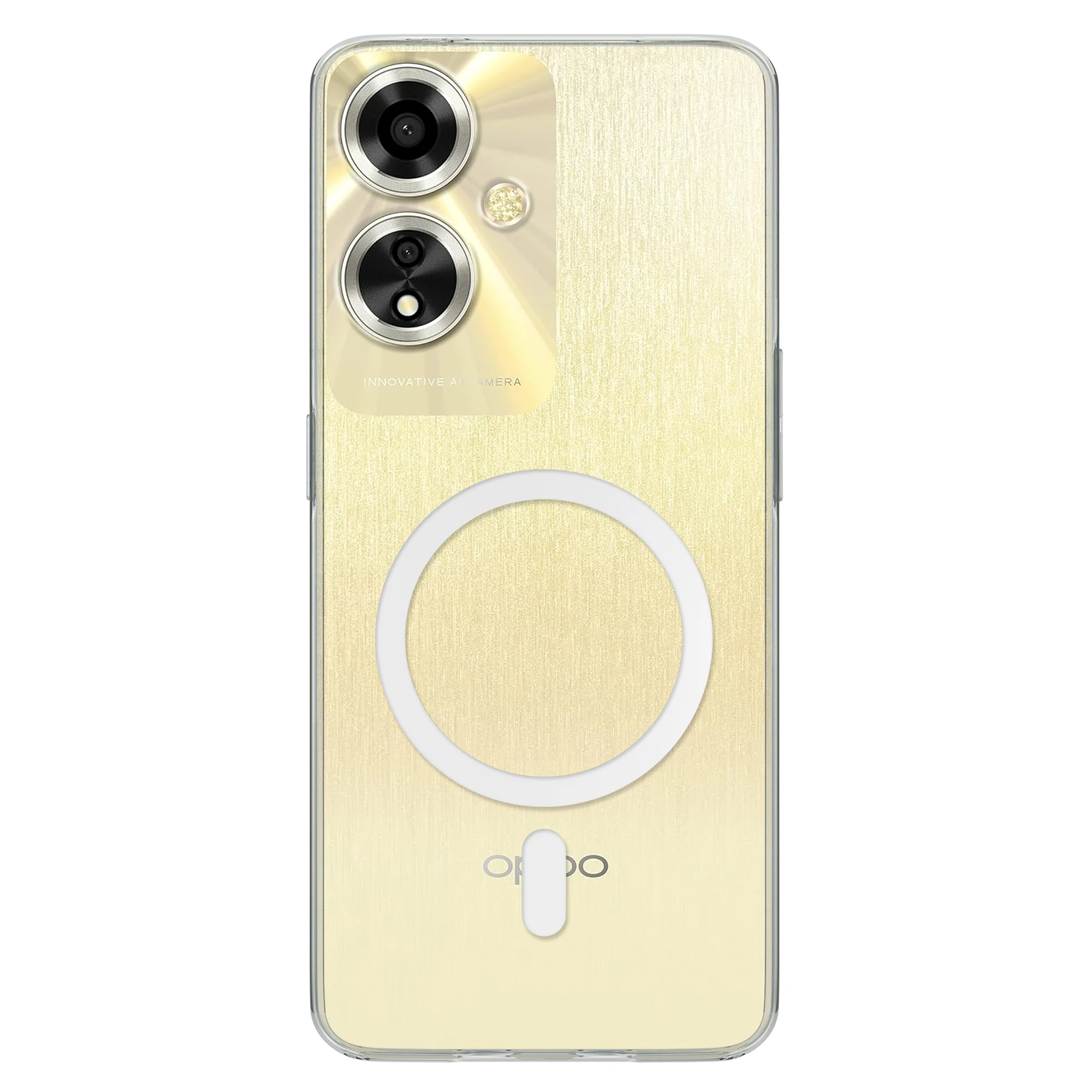 Anti-Yellow Magsafe Clear Case Oppo A Series - Image 136