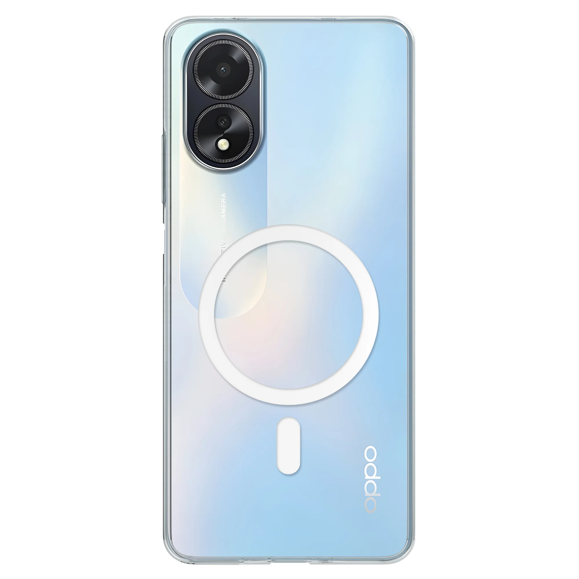 Anti-Yellow Magsafe Clear Case Oppo A Series - Image 181
