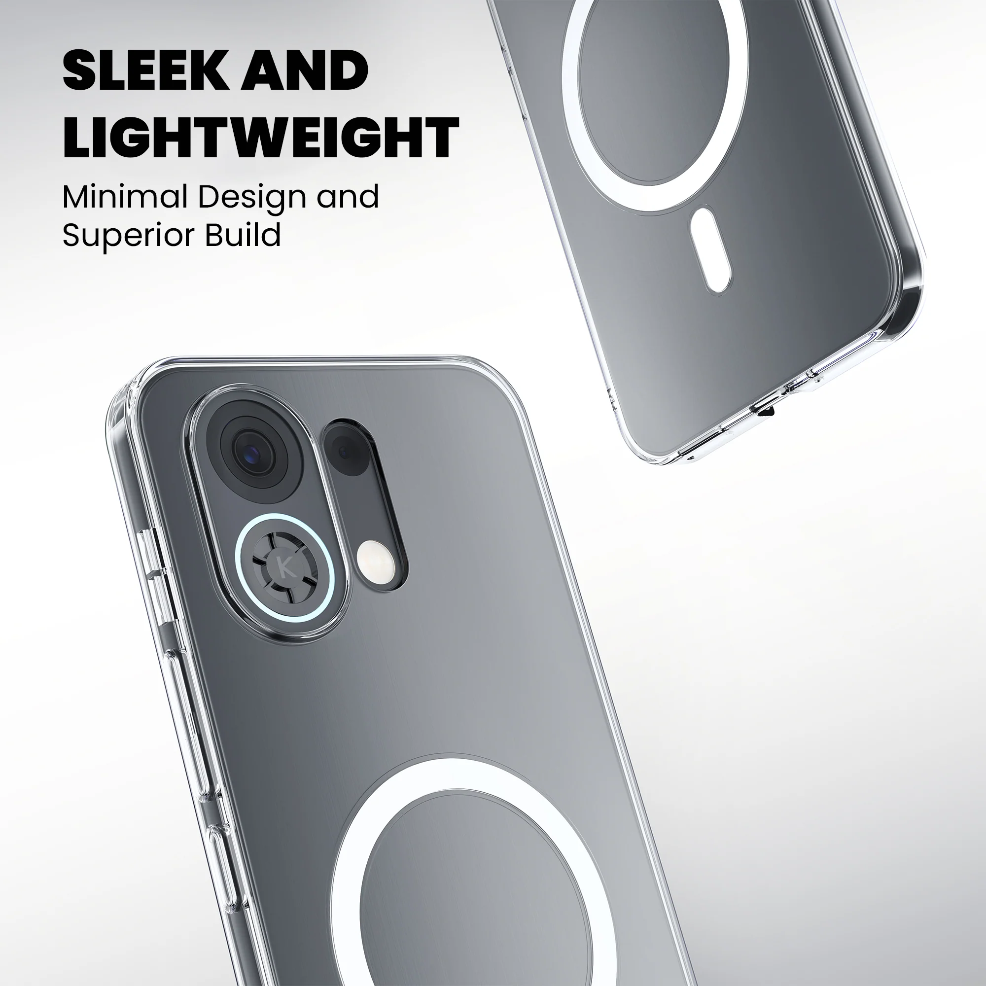 Anti-Yellow Magsafe Clear Case Oppo A Series - Image 182